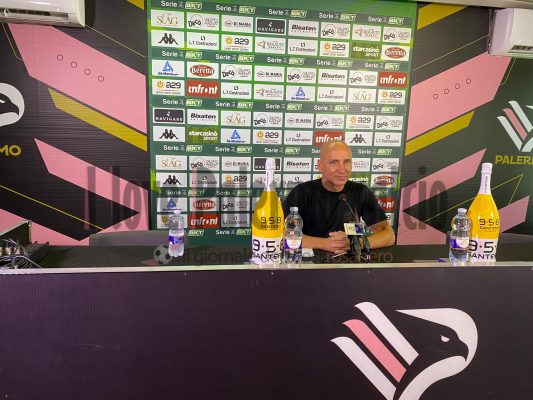 Corini conferenza Palermo-Ascoli