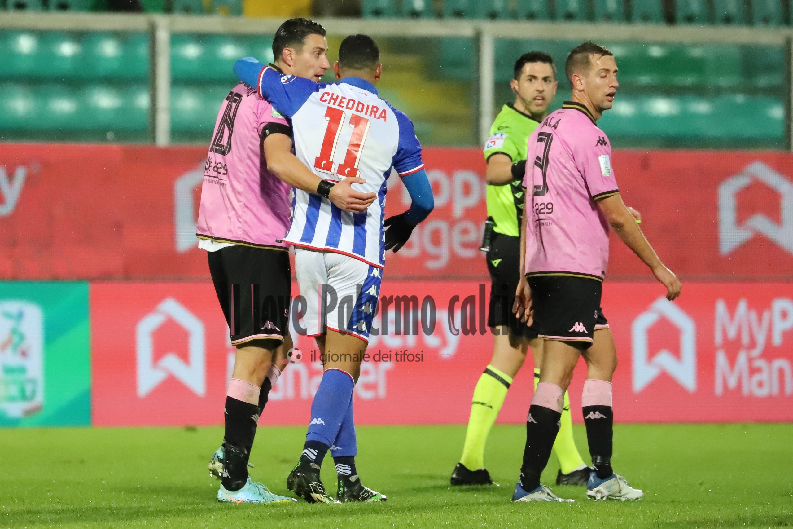 Serie B Palermo Bari 1-0 (95) cheddira nedelcearu