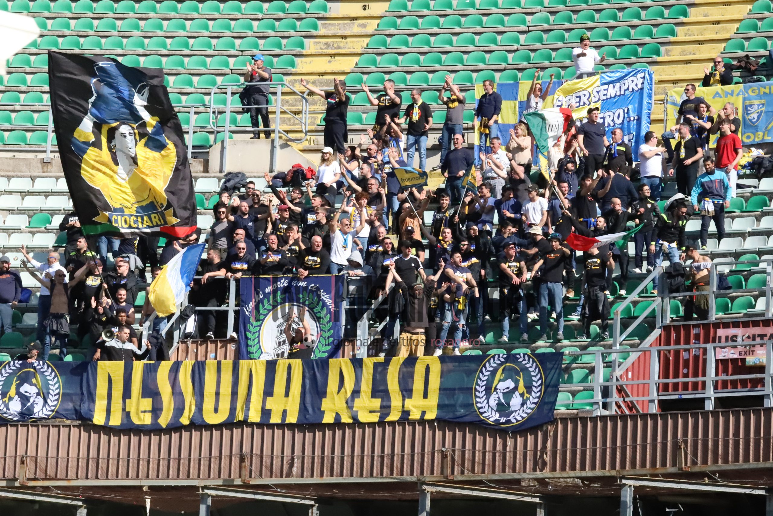 palermo frosinone 1-1 serie b (45) tifosi