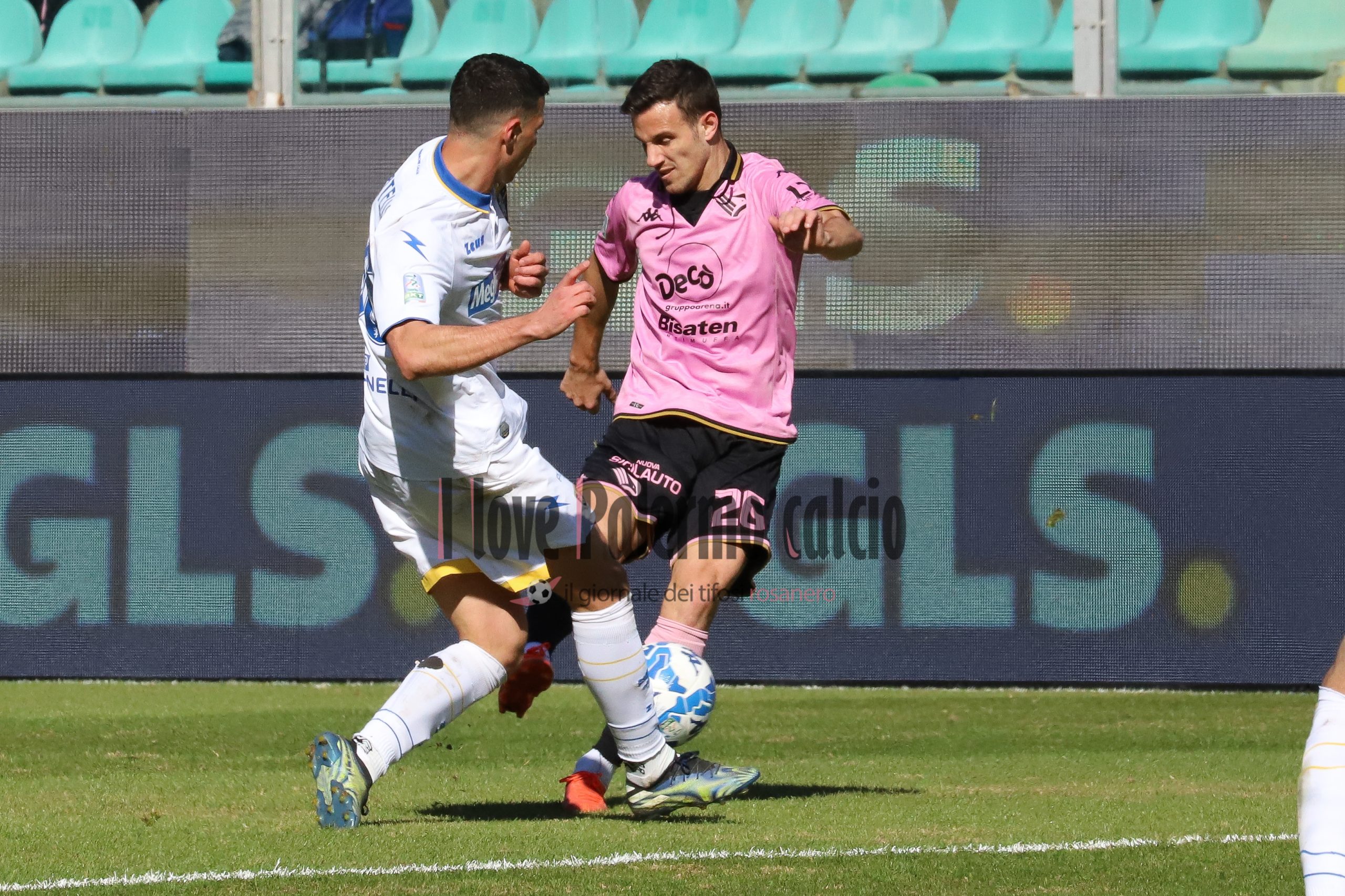 palermo frosinone 1-1 serie b (50) verre
