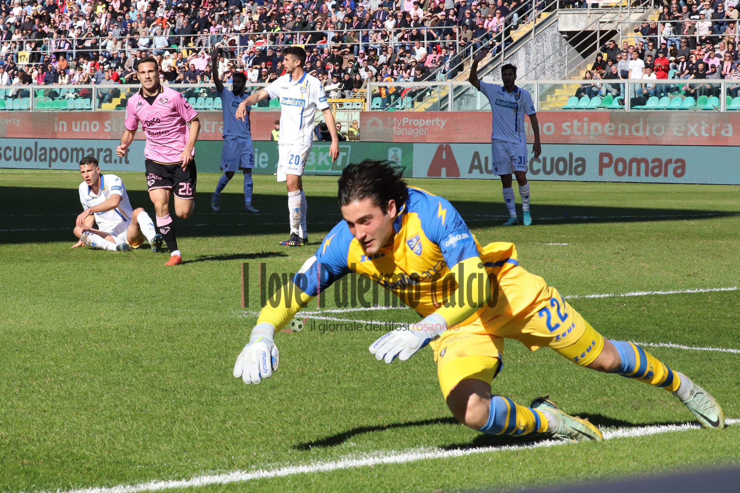 palermo frosinone 1-1 serie b (66) turati