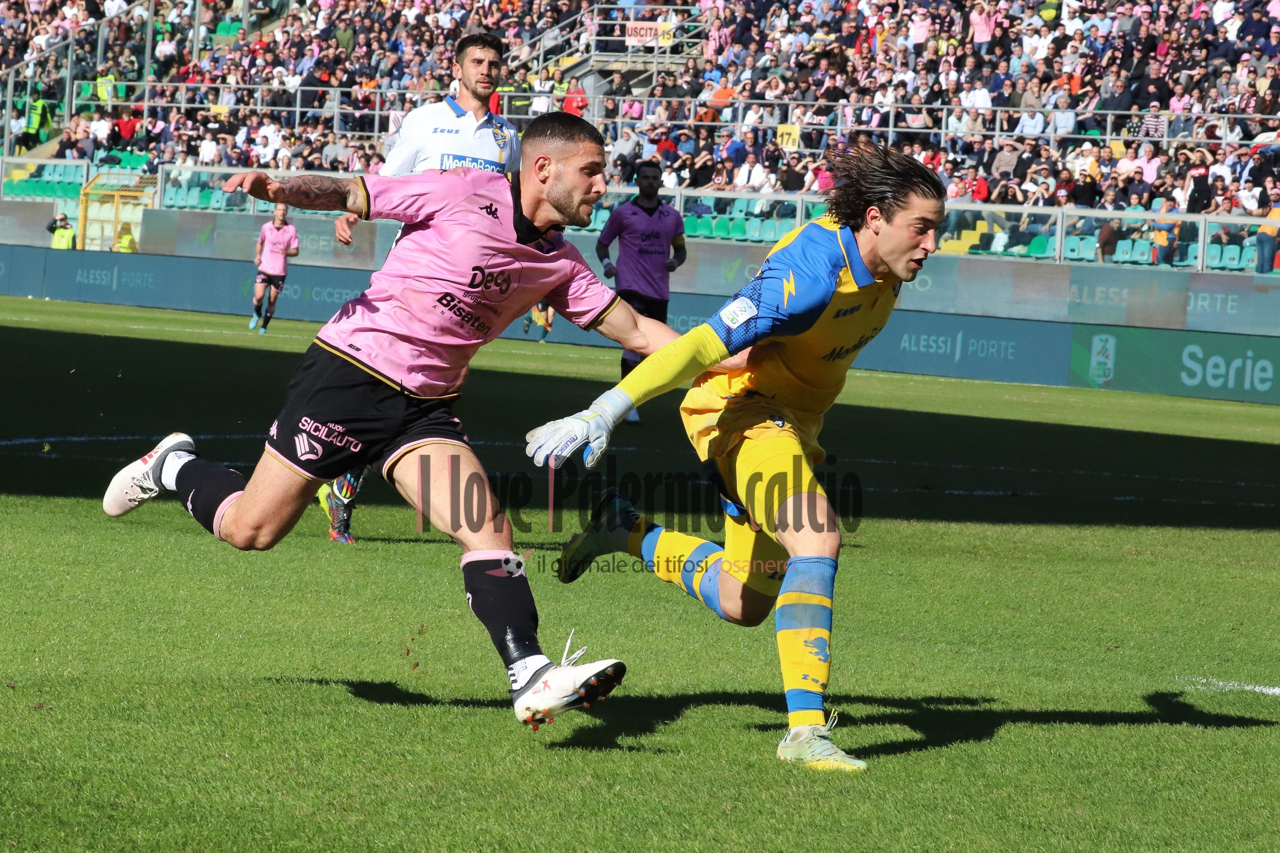 palermo frosinone 1-1 serie b (68) tutino turati
