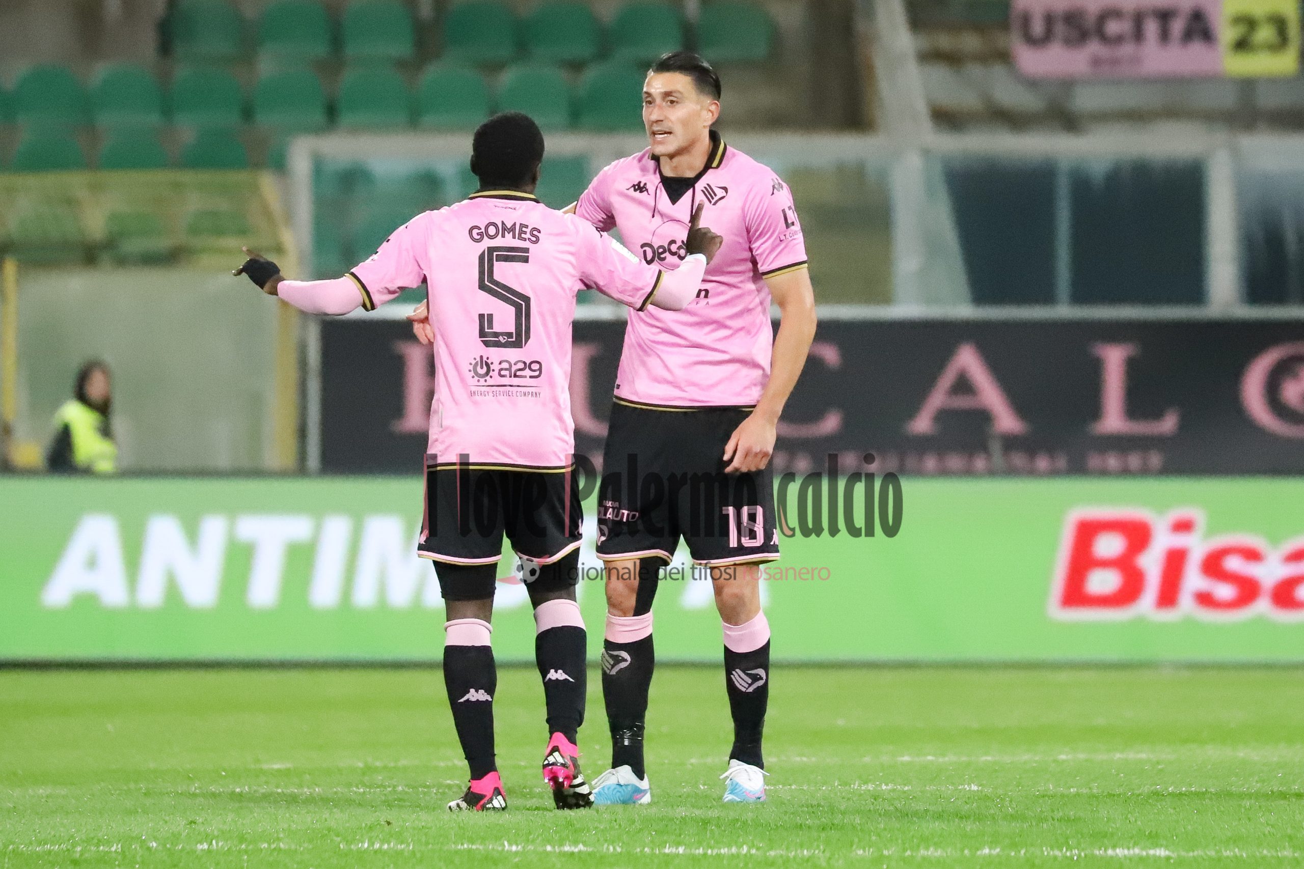Serie B Palermo-Modena 5-2 (81) nedelcearu gomes