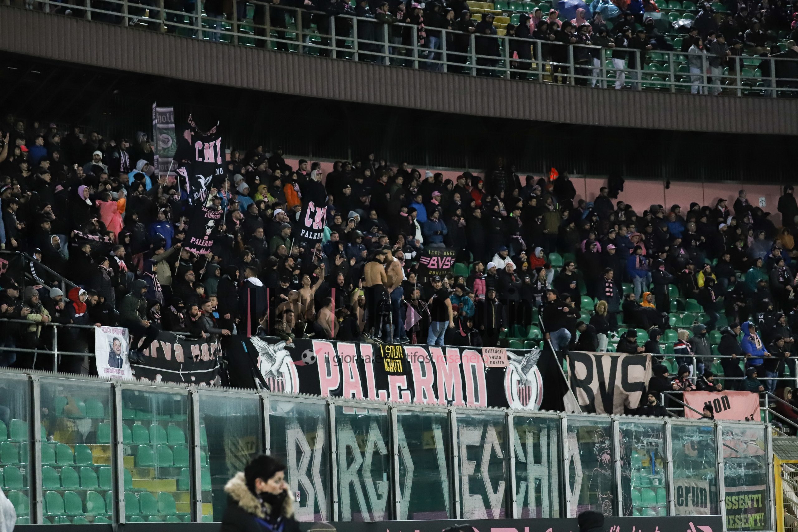 palermo ternana serie b 0-0 (41) tifosi nord inferiore