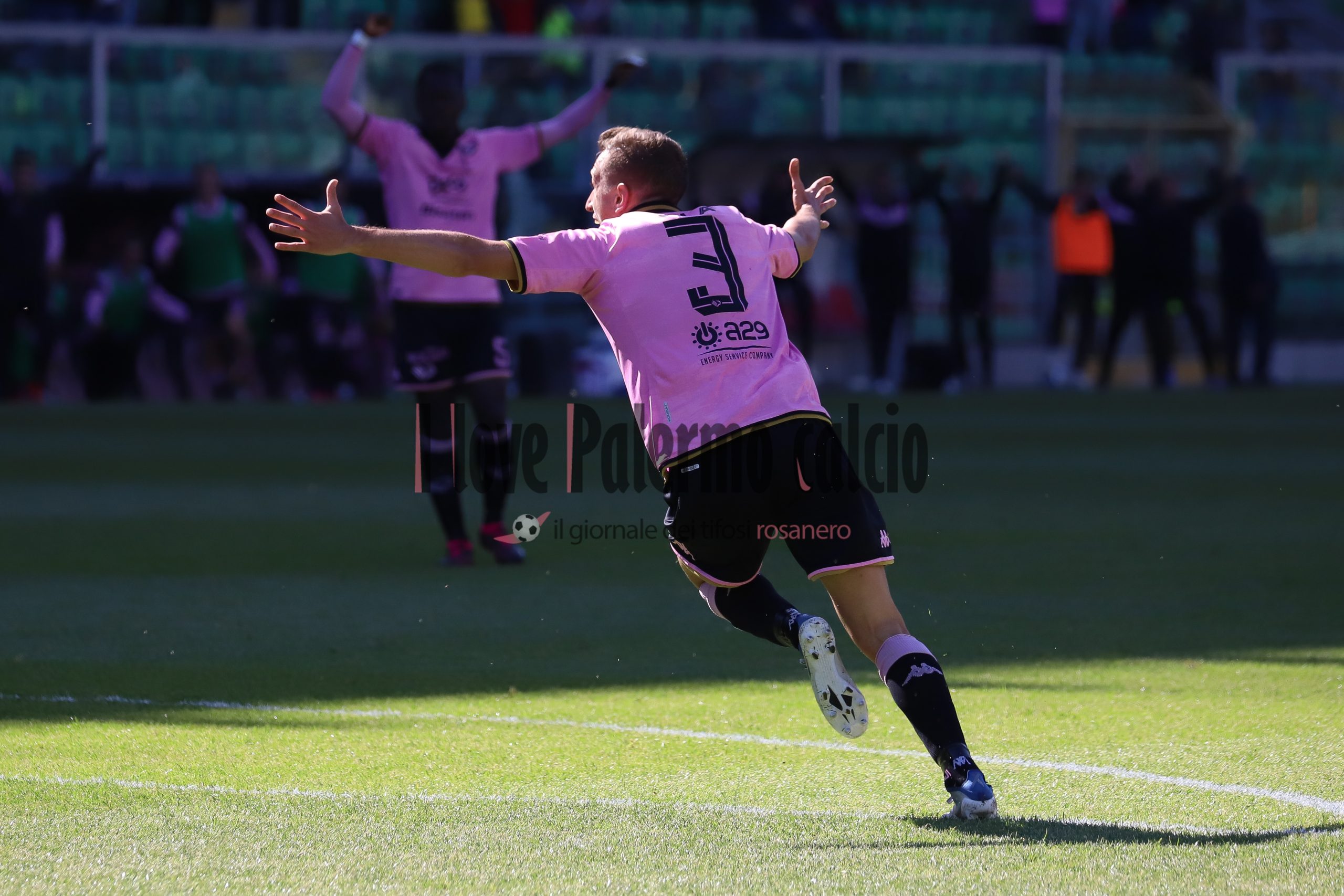 Palermo-Benevento Serie B 1-1 (105) sala