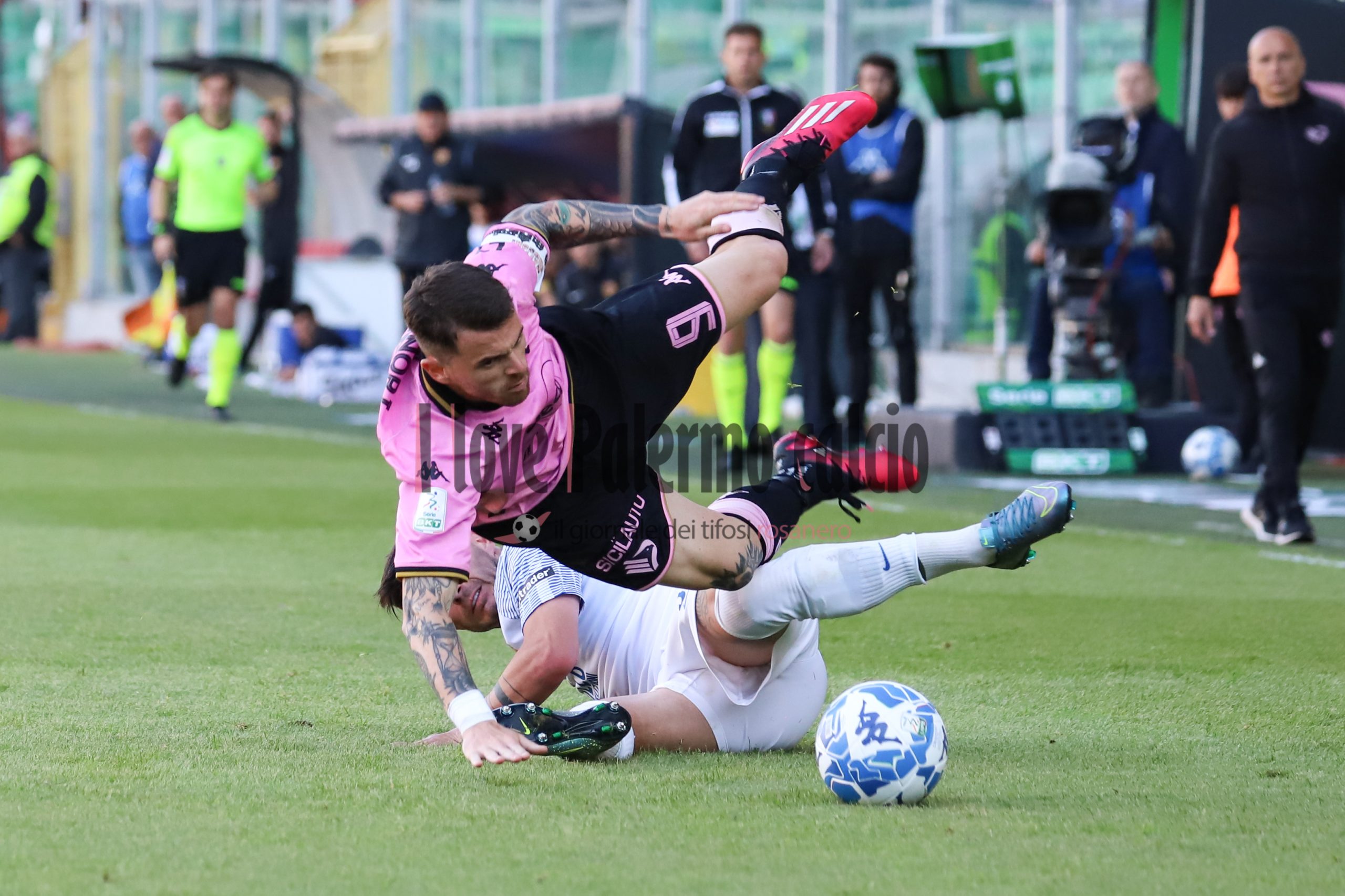 Palermo-Benevento Serie B 1-1 (42) brunori