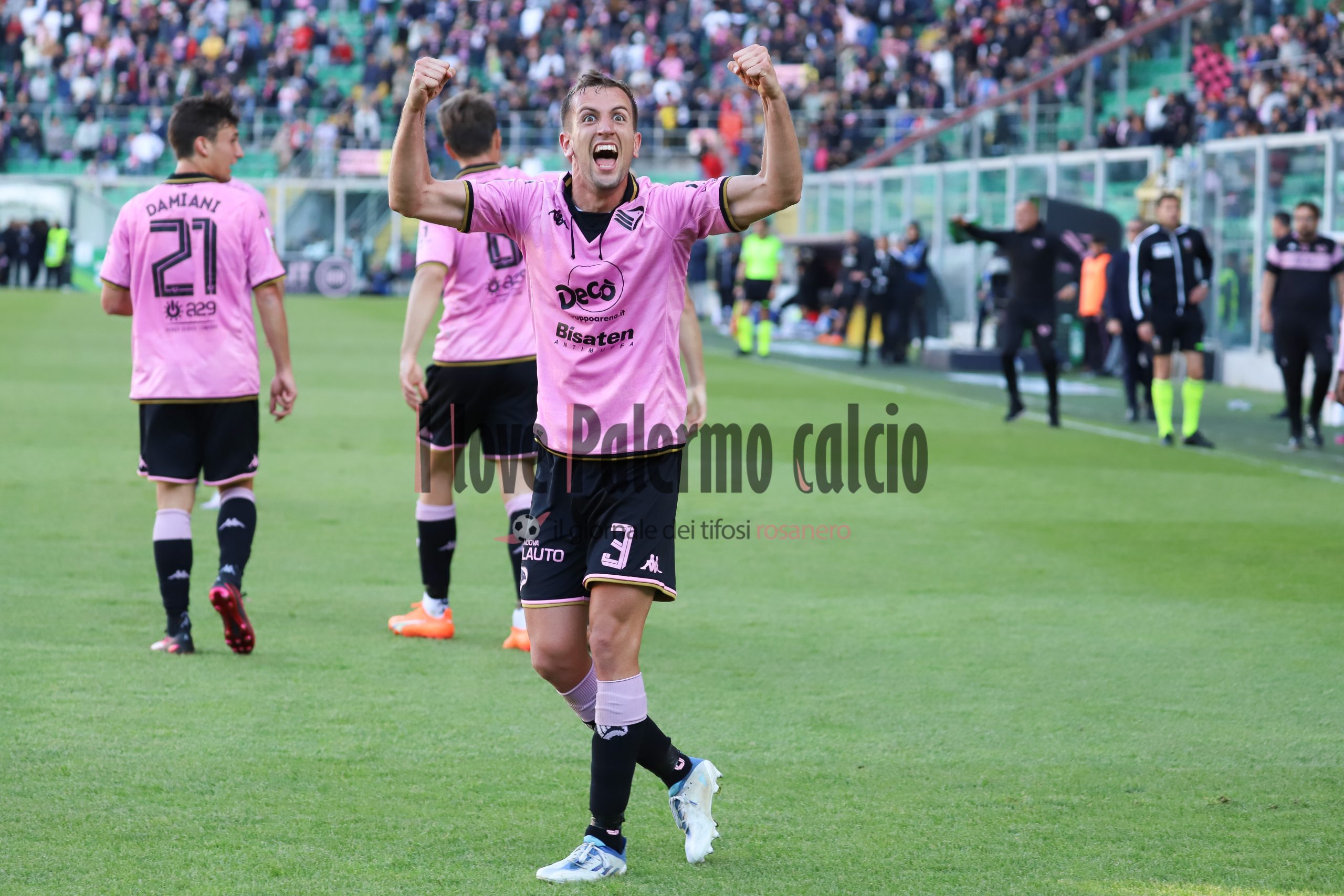 Palermo-Benevento Serie B 1-1 (69) sala
