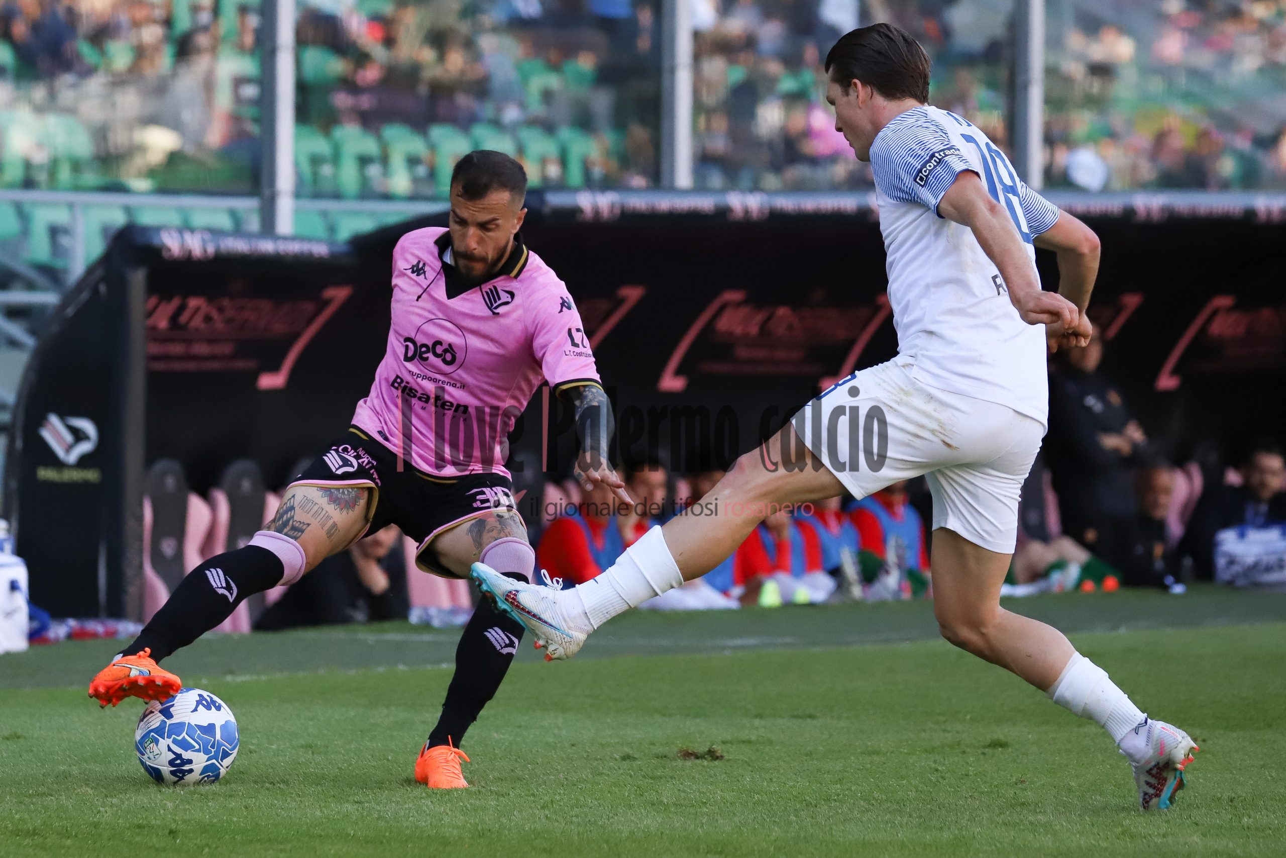 Palermo-Benevento Serie B 1-1 (9) valente