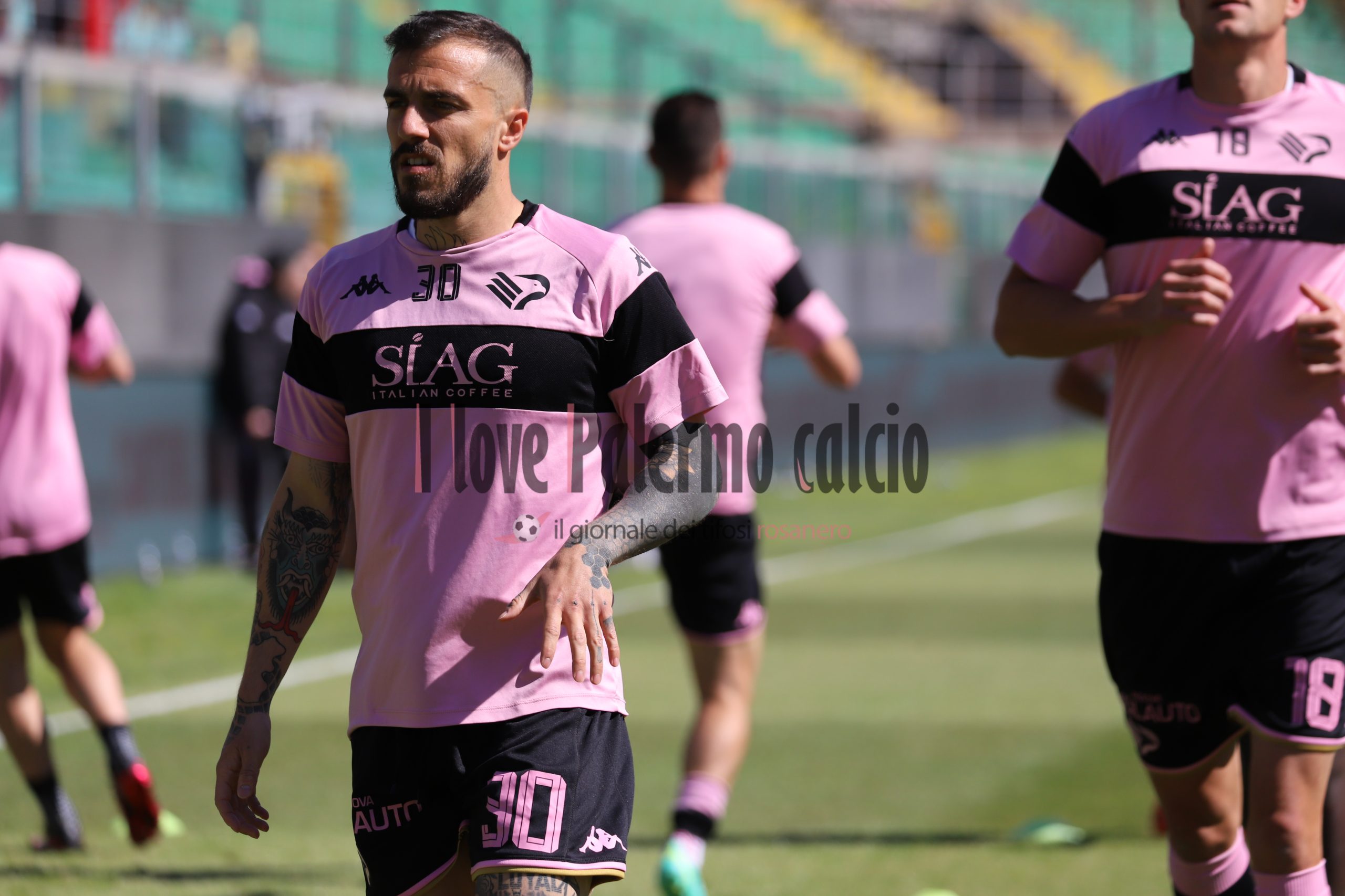 Palermo-Benevento Serie B 1-1 (90) valente