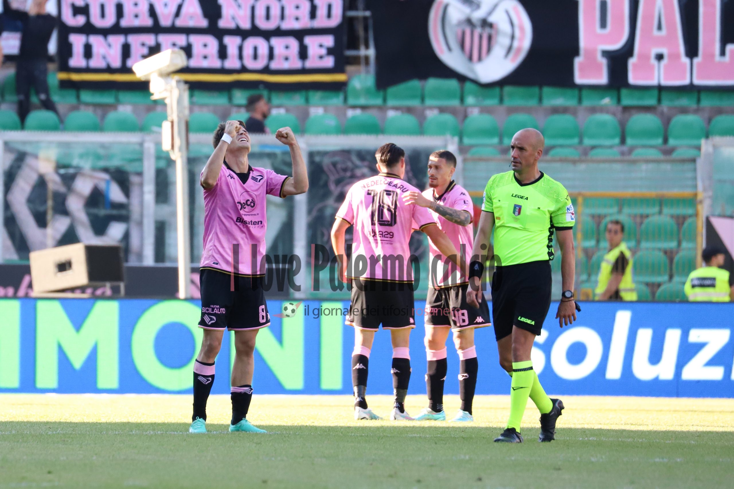 Serie B Palermo-Spal 2-0 (51) segre arbitro fabbri