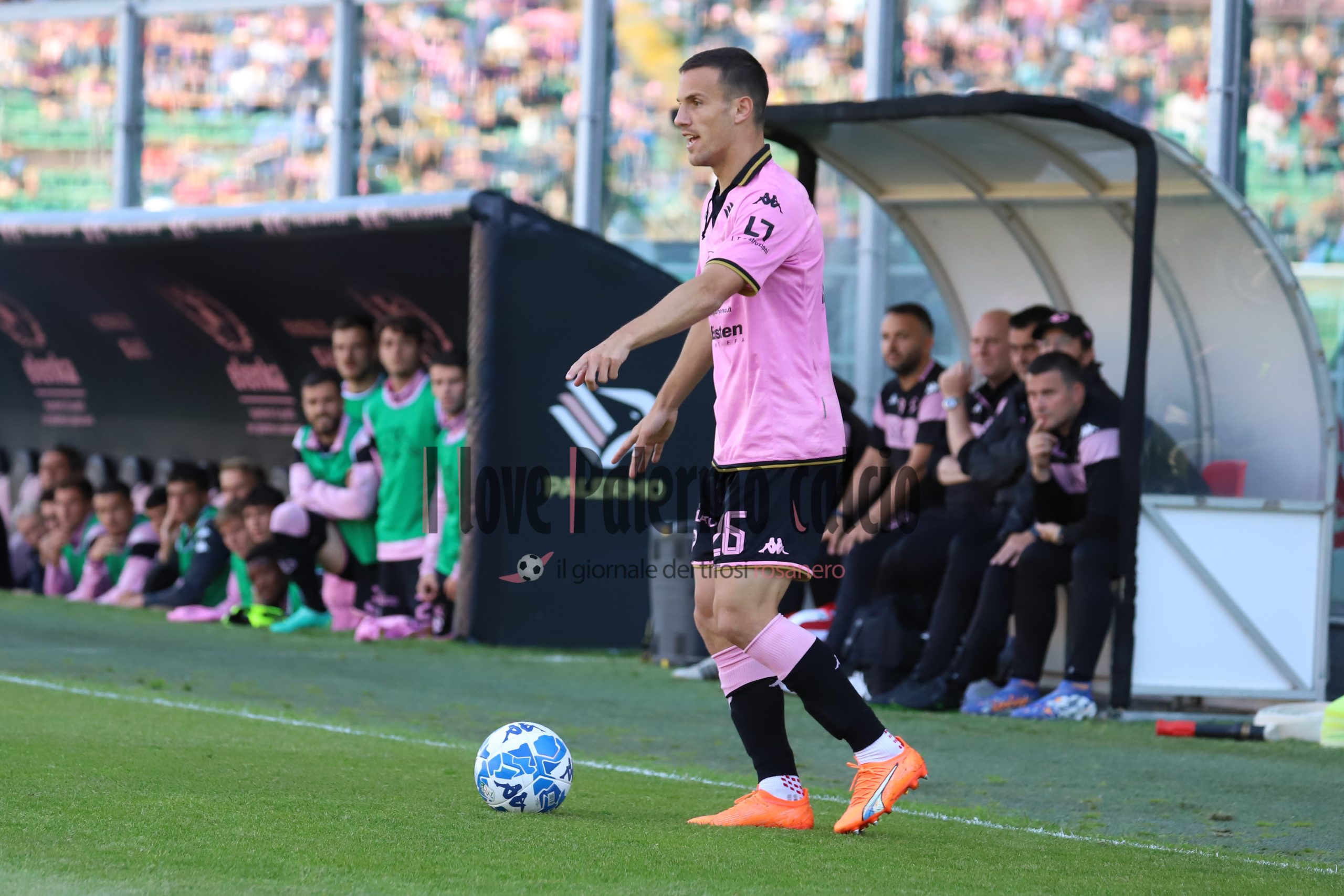 Serie B Palermo-Spal 2-0 (87) verre