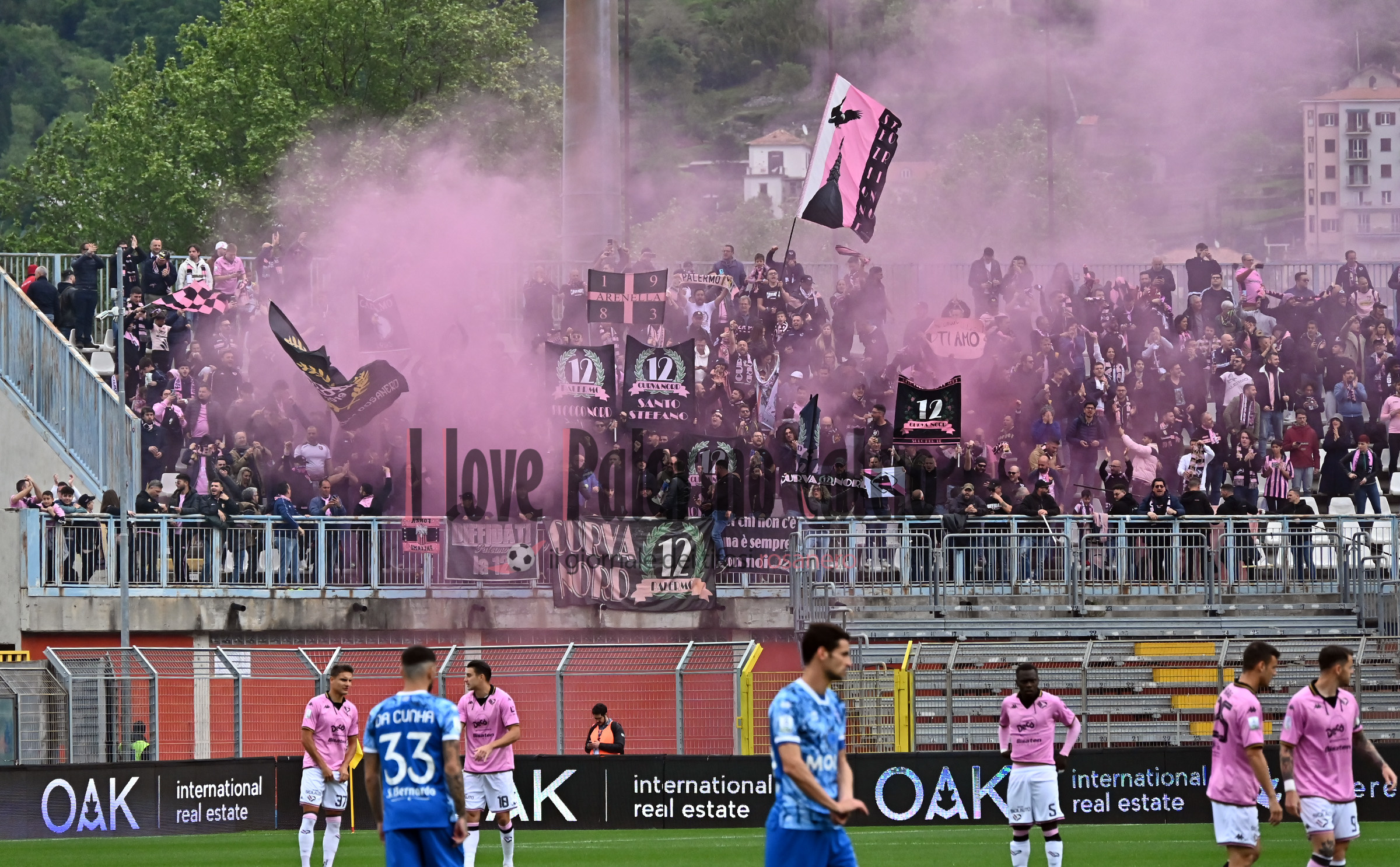 Como Palermo squadre tifosi rosanero