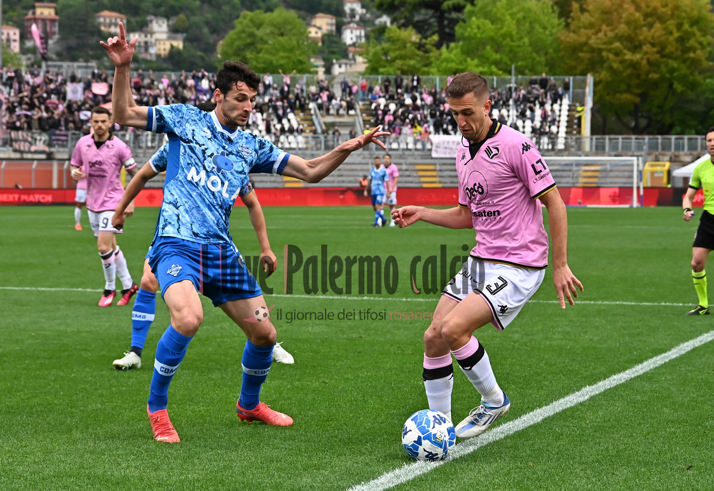 XXX COMO 1907 - PALERMO CAMPIONATO 2022-23 CALCIO SERIE B FOTO CUSA 01-05-2023 sala