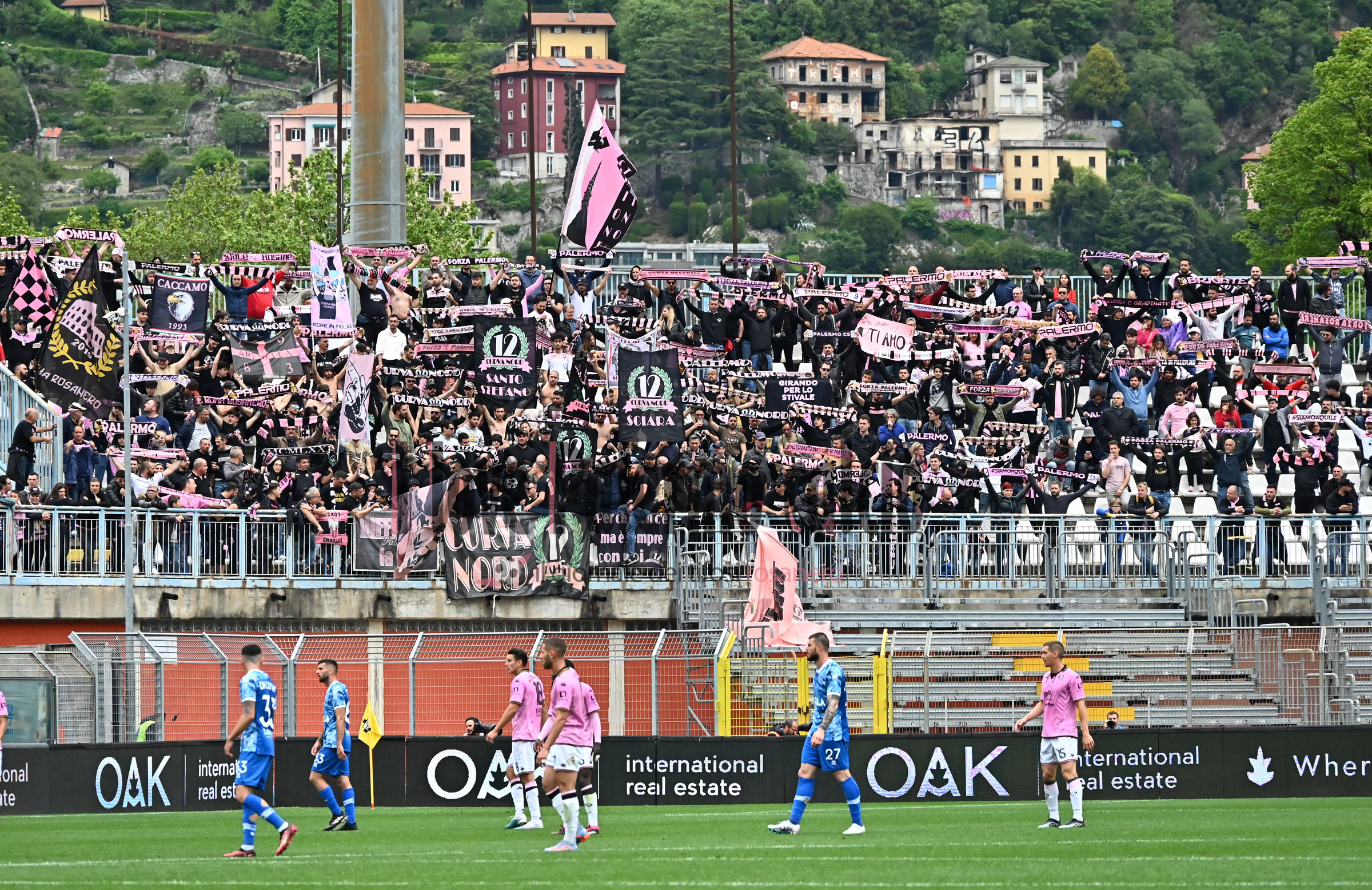 XXX COMO 1907 - PALERMO CAMPIONATO 2022-23 CALCIO SERIE B FOTO CUSA 01-05-2023 squadre tifosi