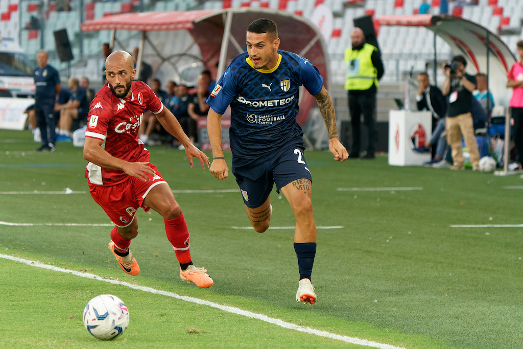 Italian football Coppa Italia match - SSC Bari vs Parma Calcio