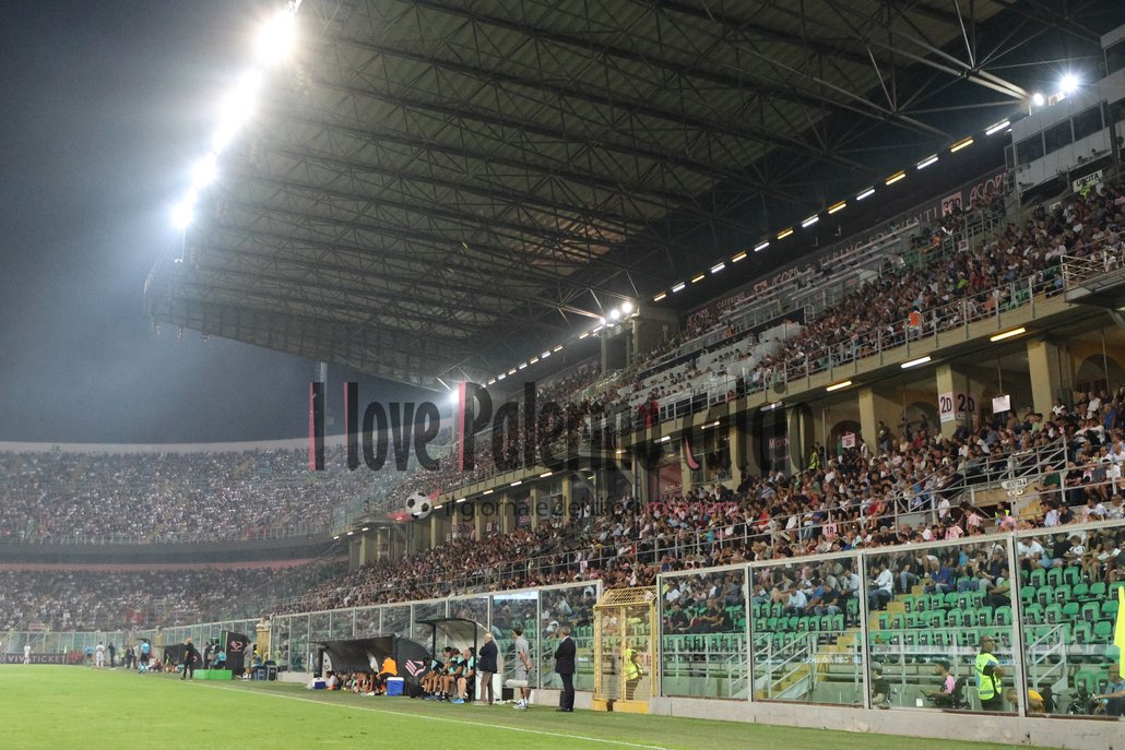 palermo cosenza 0-1 (37) tribuna renzo barbera