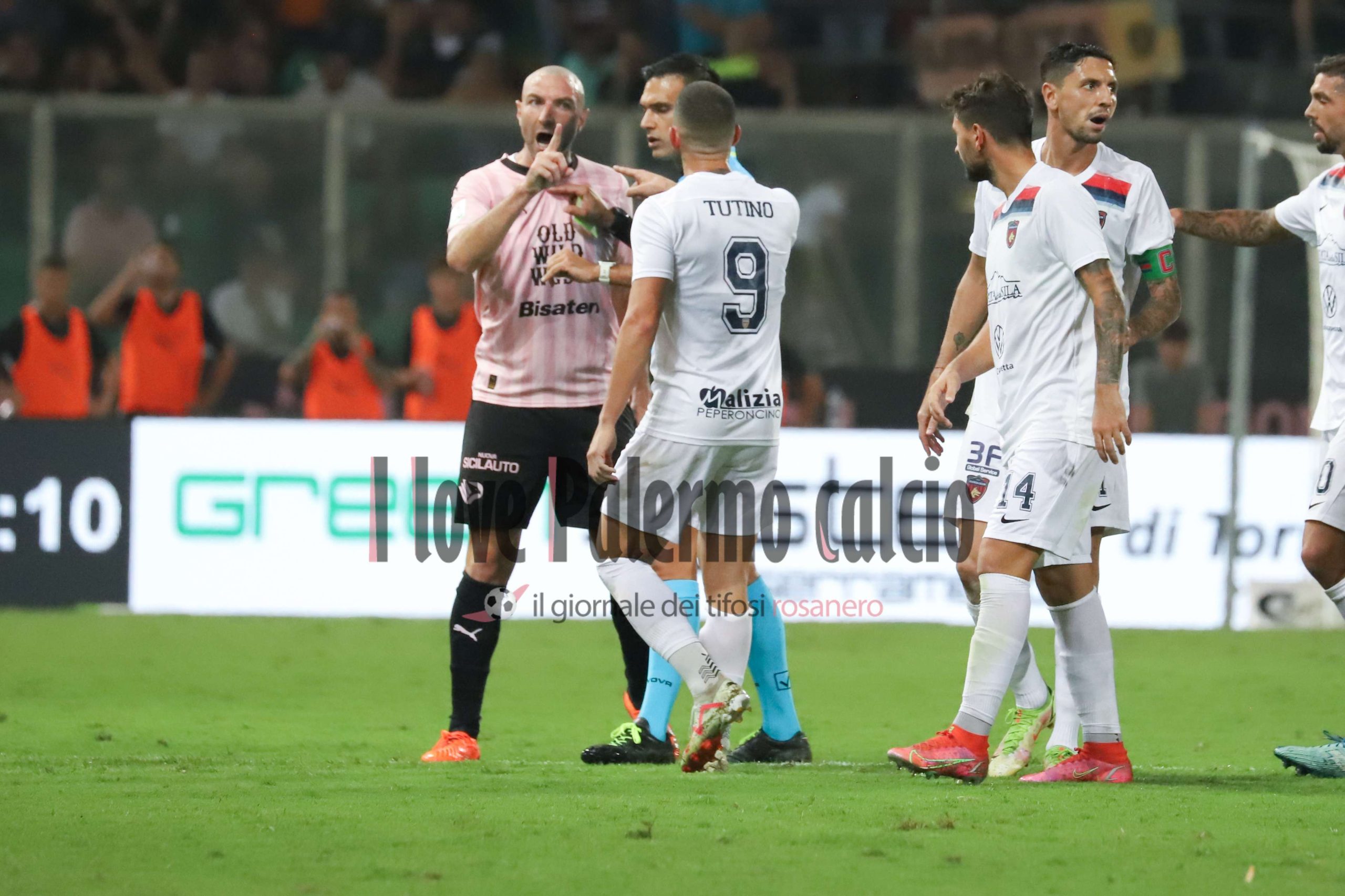 palermo cosenza 0-1 (76) lucioni tutino