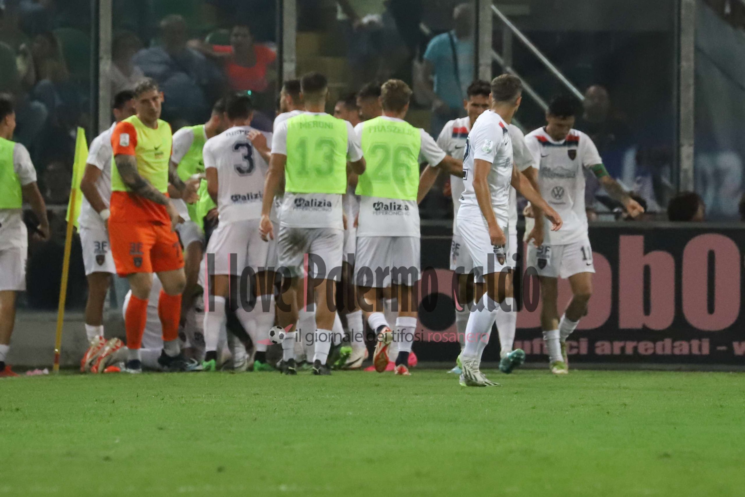 palermo cosenza 0-1 (98) rispoli marson canotto gol