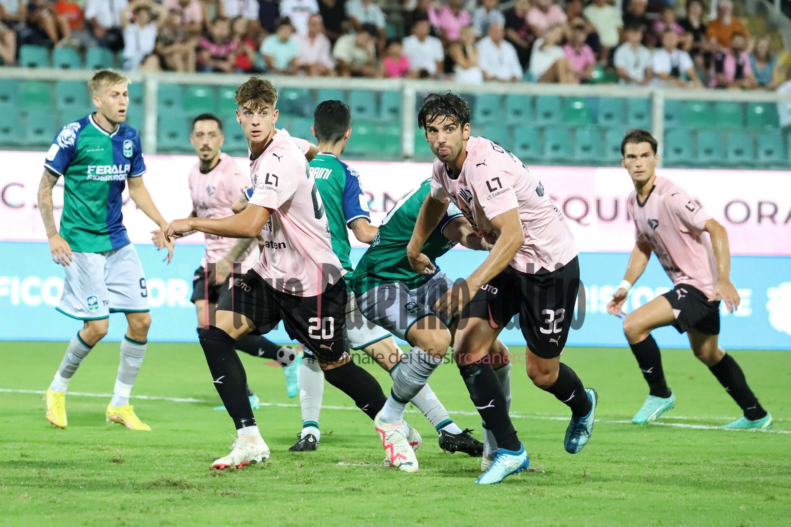 palermo feralpisalò serie b 3-0 (101) ceccaroni vasic