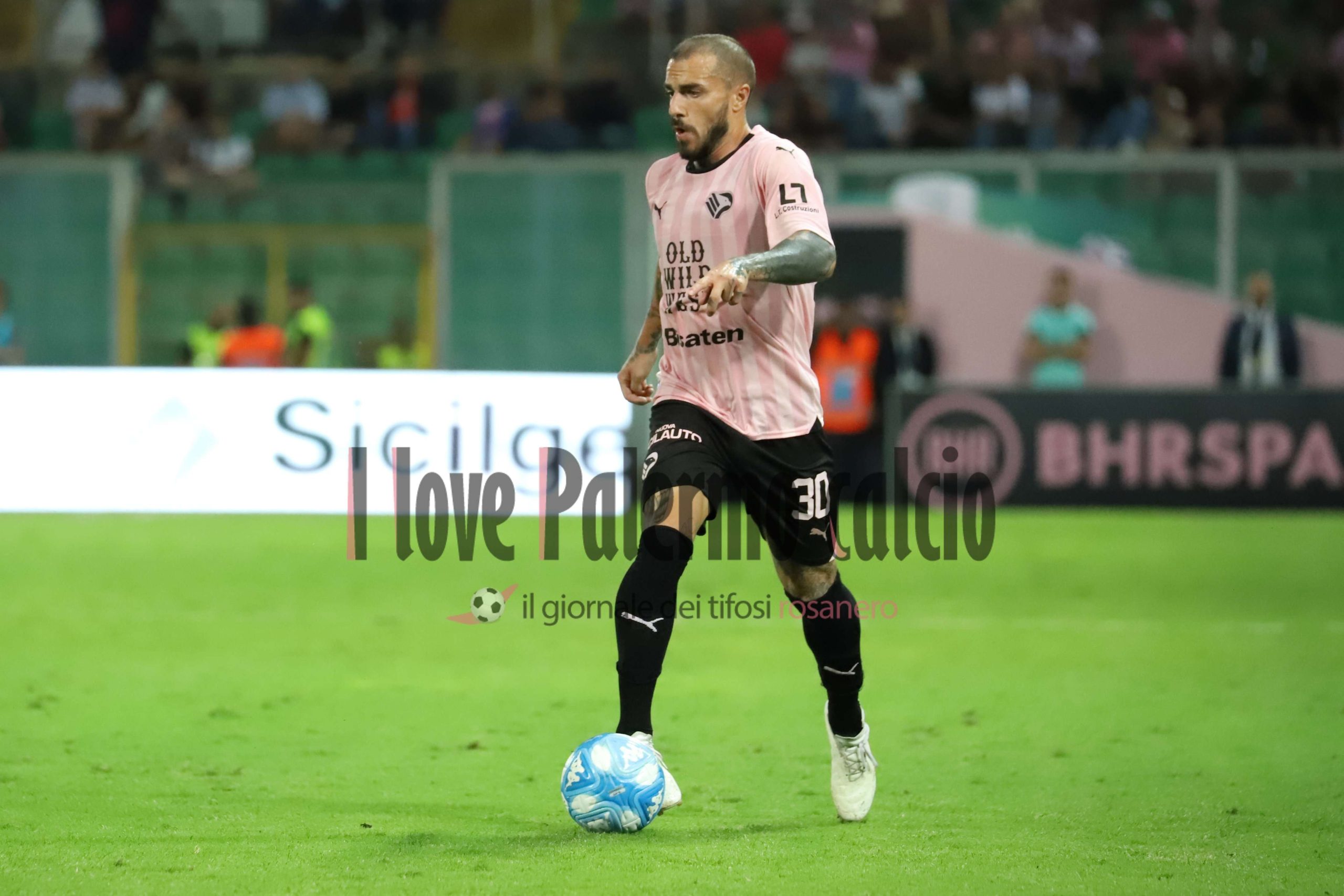 palermo feralpisalò serie b 3-0 (103) valente