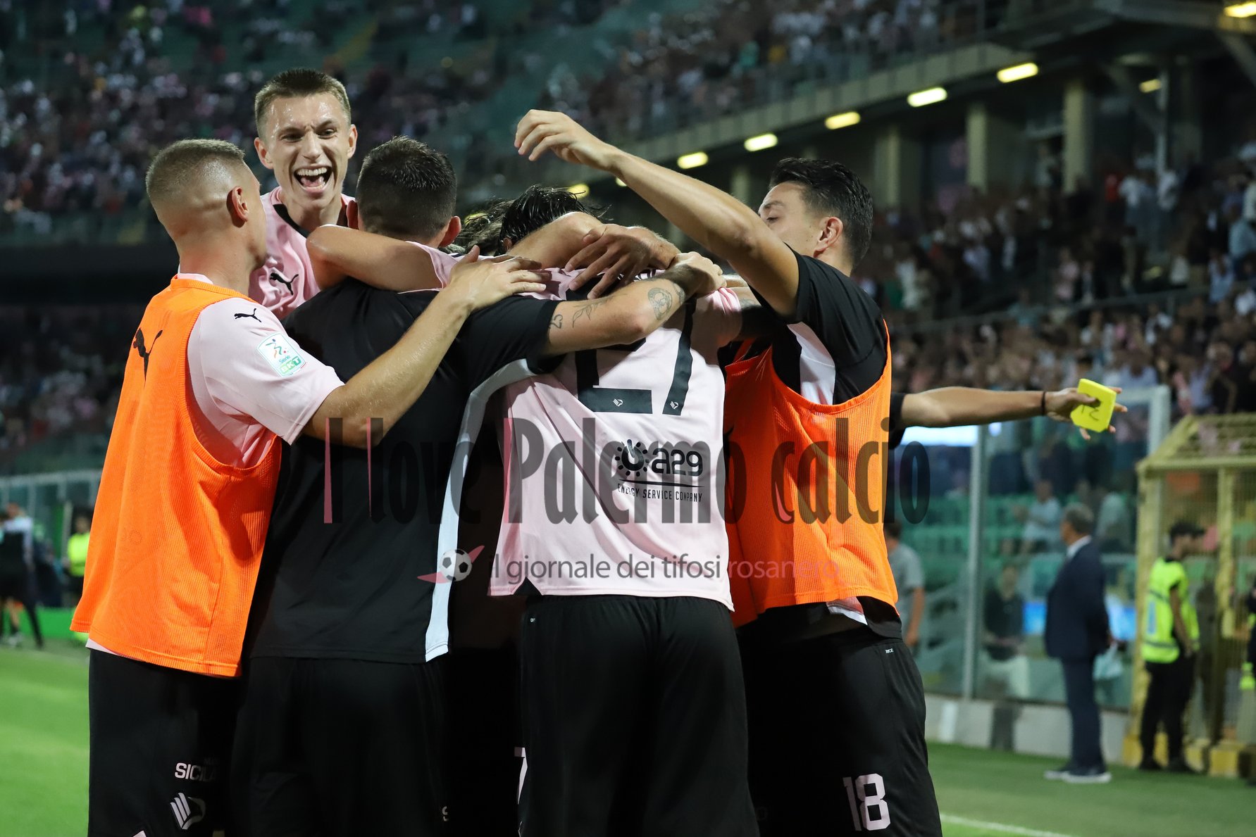 palermo feralpisalò serie b 3-0 (118) squadra