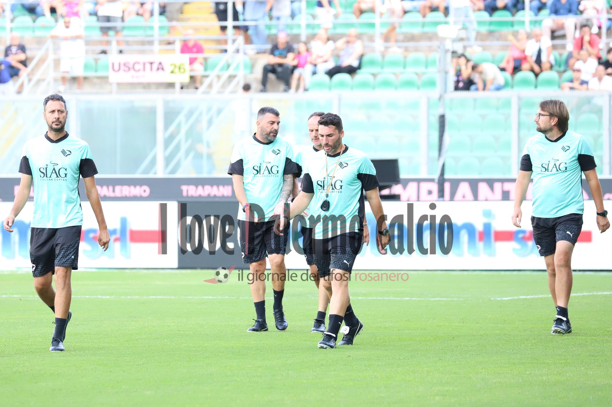 palermo feralpisalò serie b 3-0 (15) bovo staff tecnico