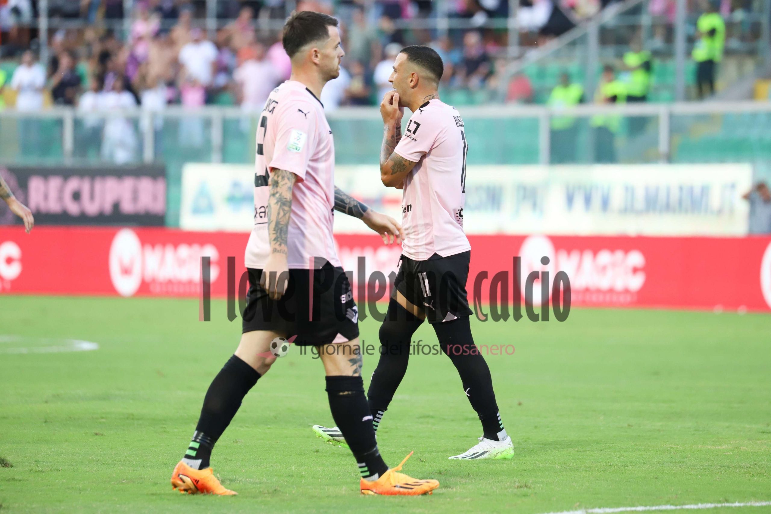 palermo feralpisalò serie b 3-0 (54) brunori insigne
