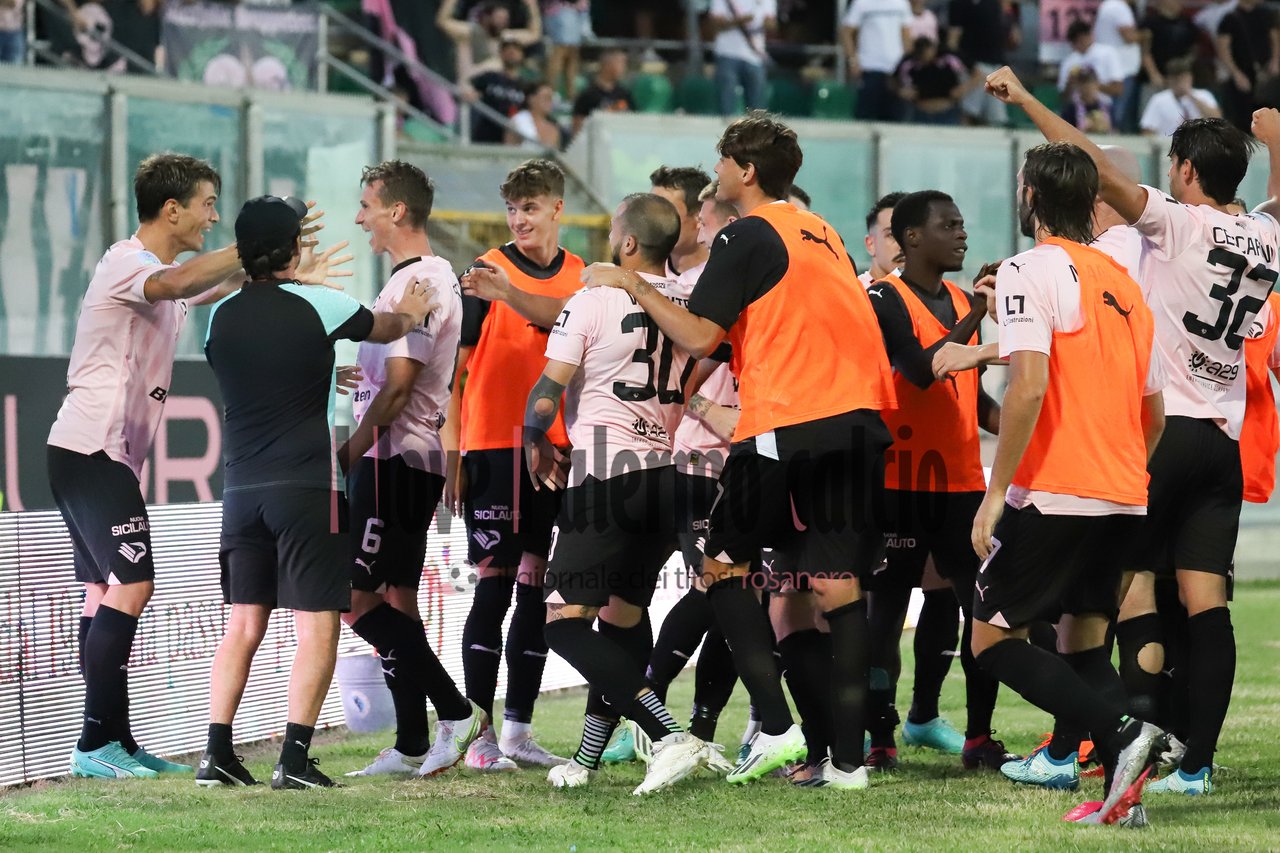 palermo feralpisalò serie b 3-0 (88) squadra