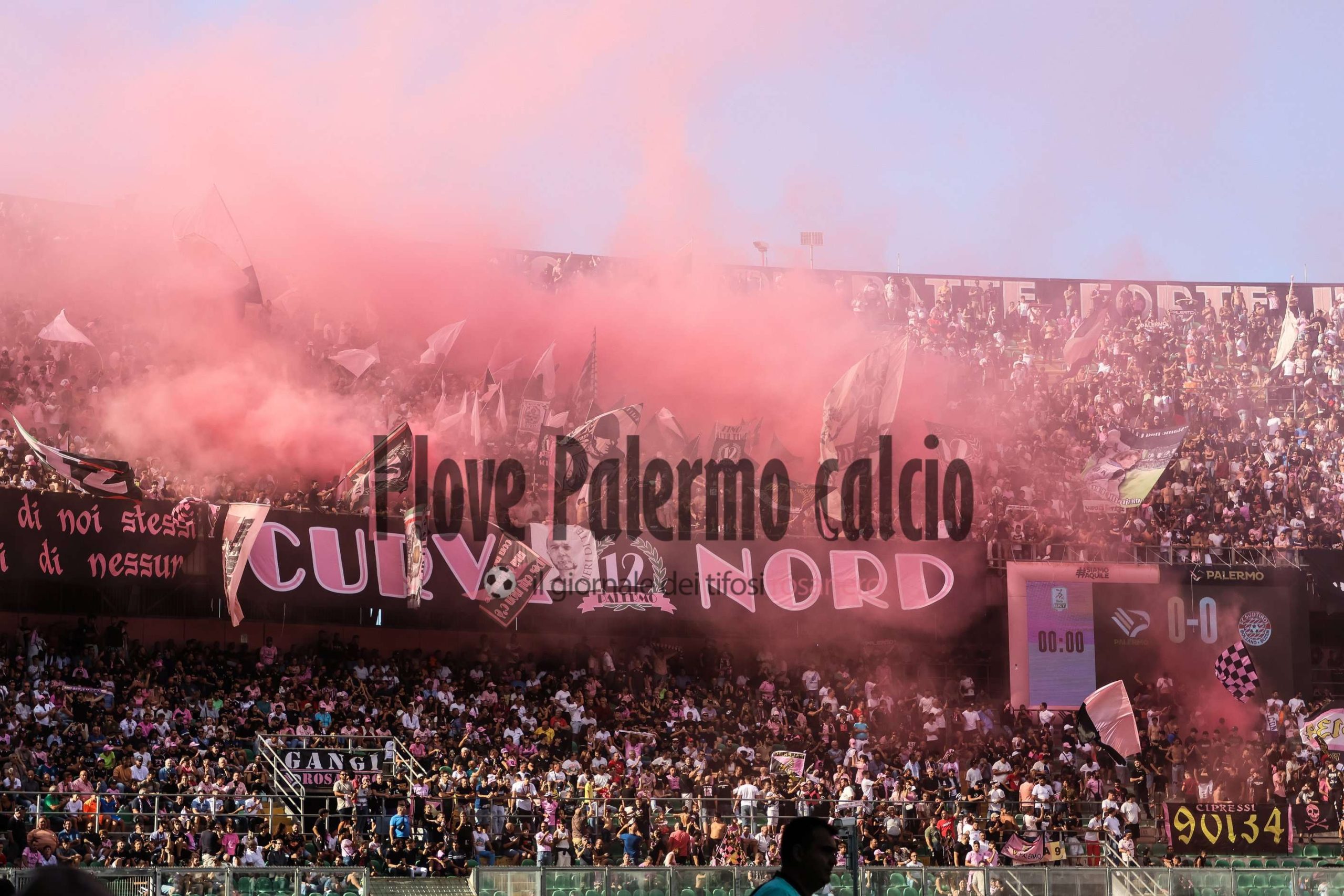 Serie B Palermo-Sudtirol 2-1 (27) tifosi curva nord