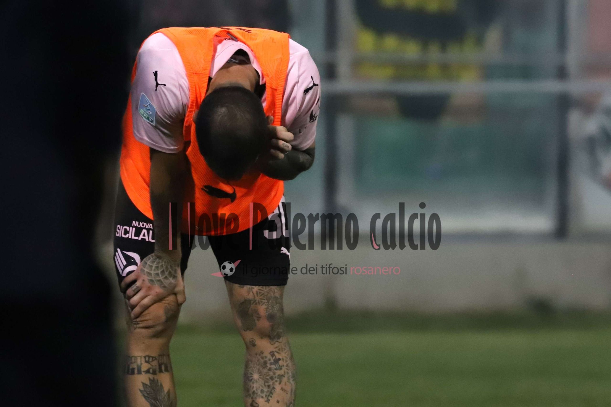 palermo spezia 2-2 (85) valente petardo tifosi