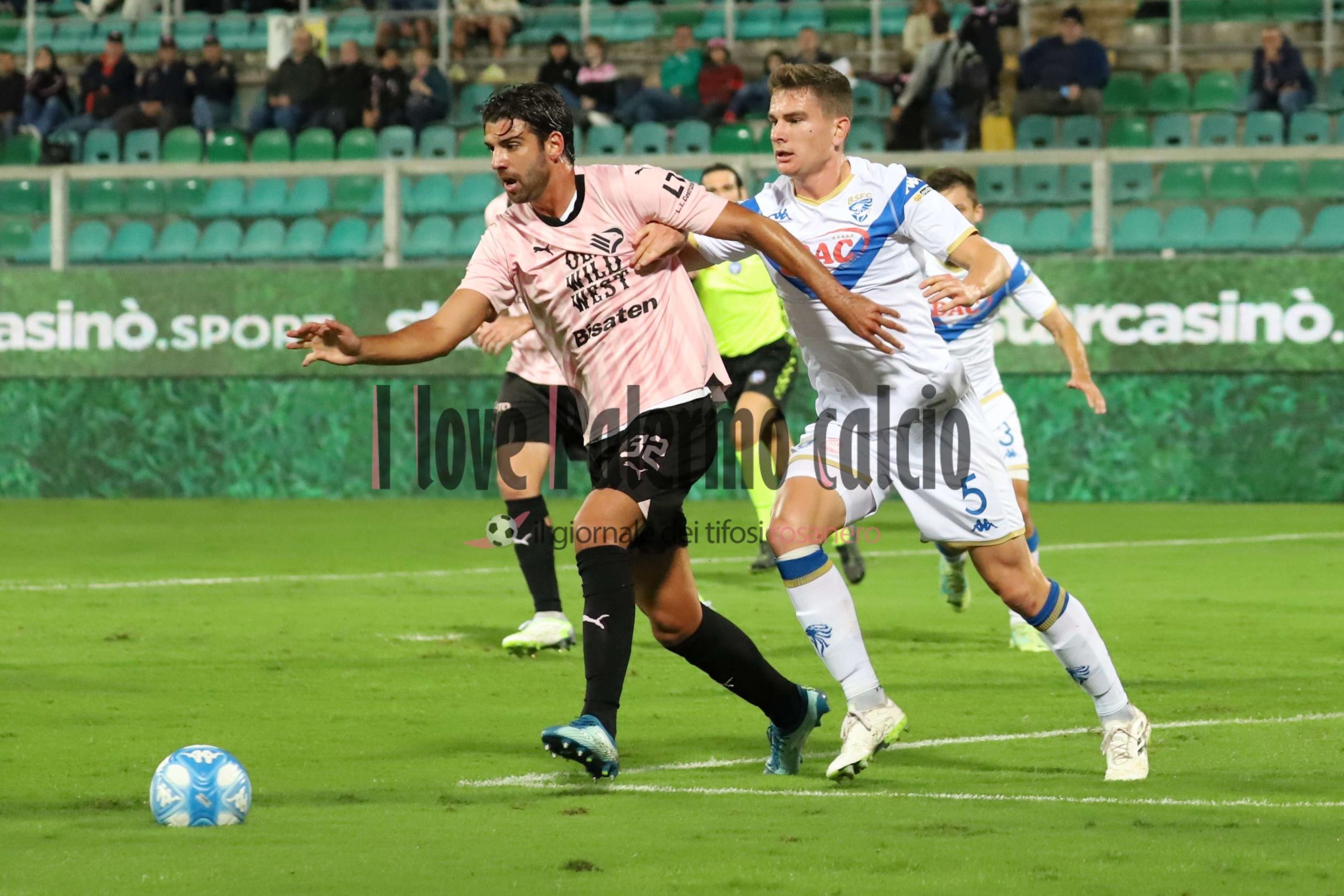 palermo brescia 1-0 (106) Ceccaroni Van De LOOI