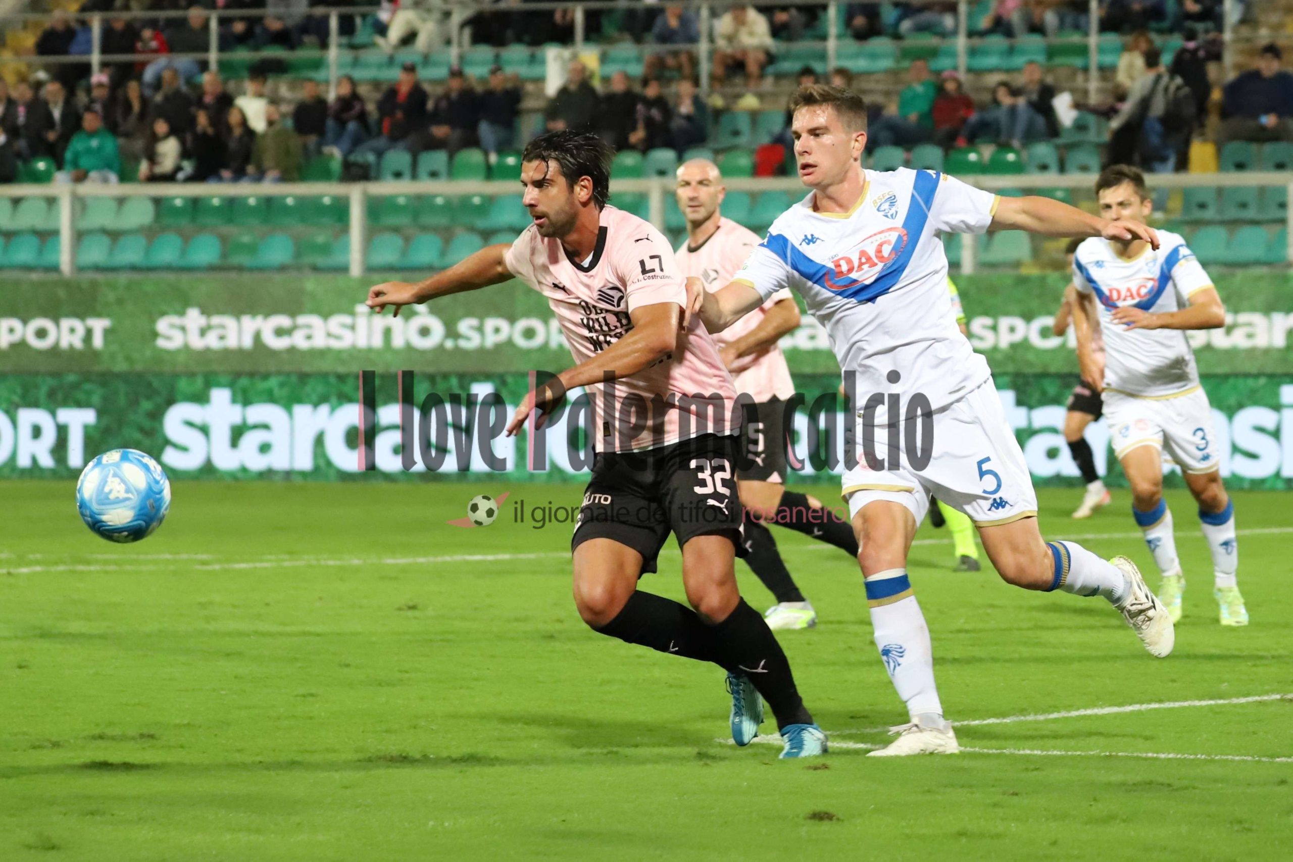 palermo brescia 1-0 (107) - Ceccaroni Van De Looi