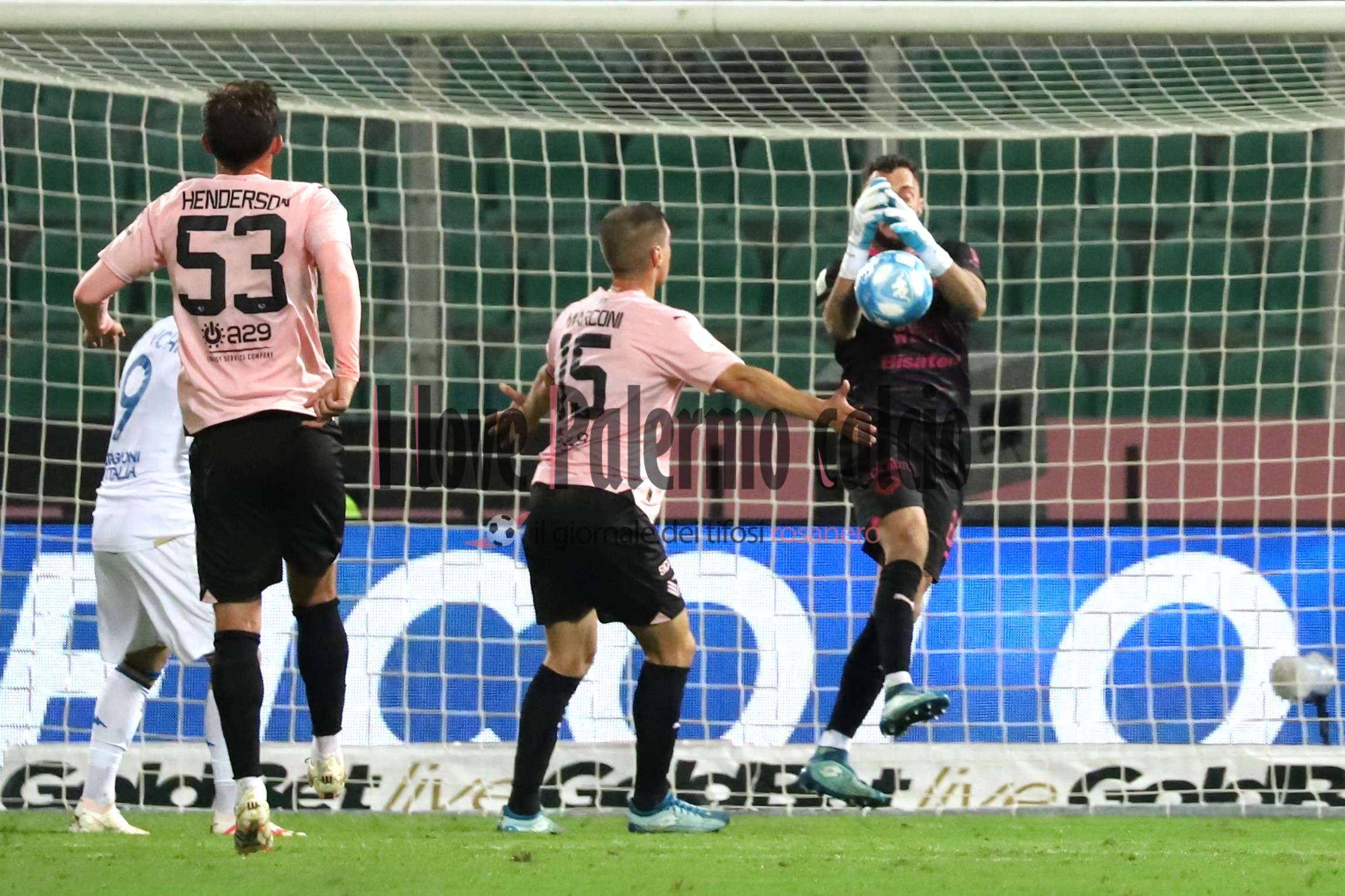 palermo brescia 1-0 (75) marconi pigliacelli henderson