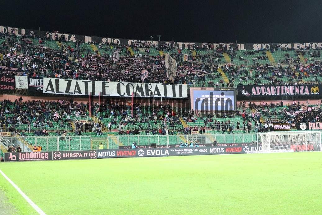 palermo brescia 1-0 (97) curva nord tifosi