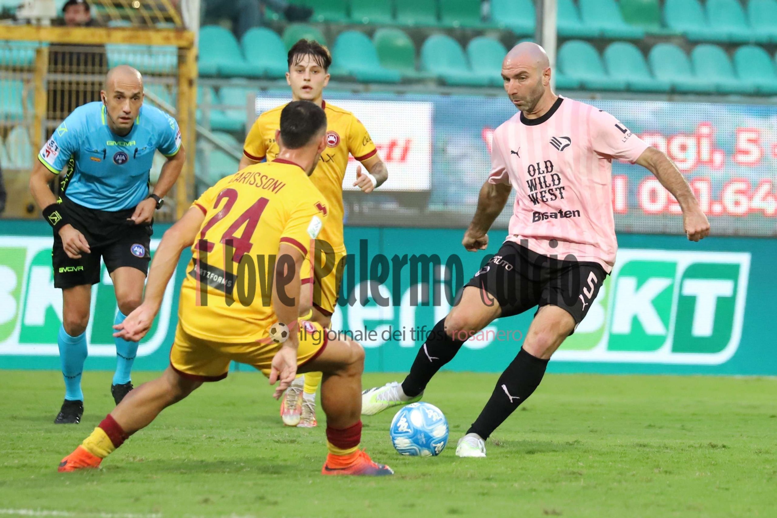 palermo cittadella 0-1 (48) lucioni arbitro fabbri