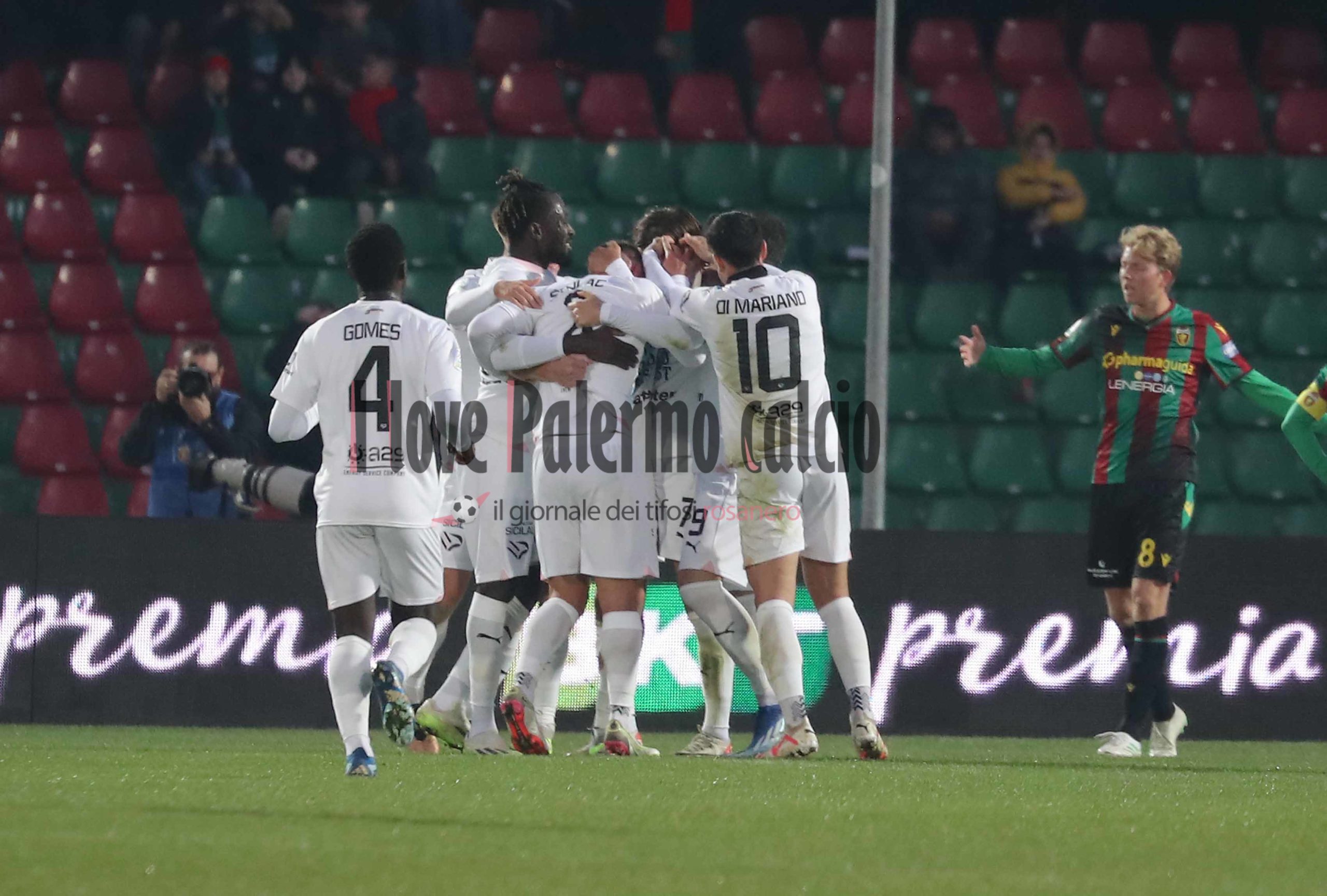 ternana palermo 0-1 primo tempo (25) lucioni gol squadra esultanza
