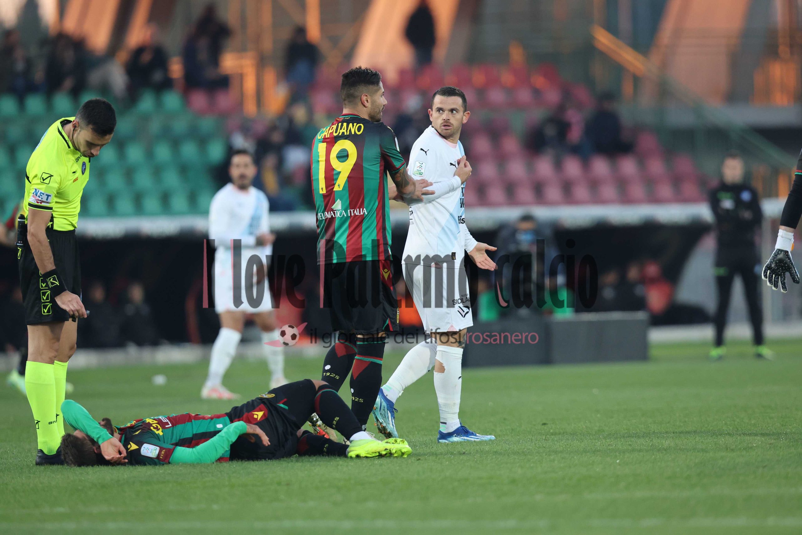 ternana palermo 1-1 (10) Brunori Capuano Rutella arbitro