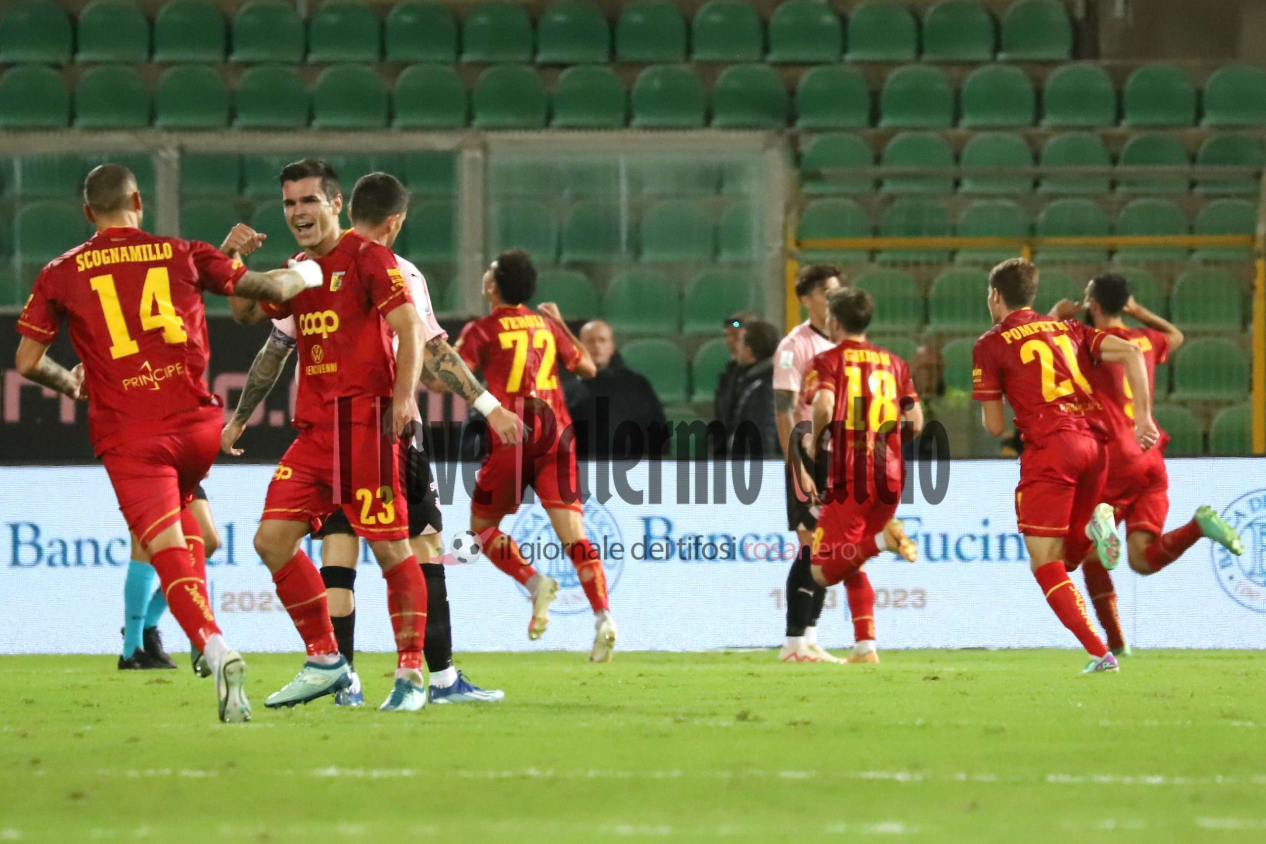 palermo catanzaro (81) gol iemmello
