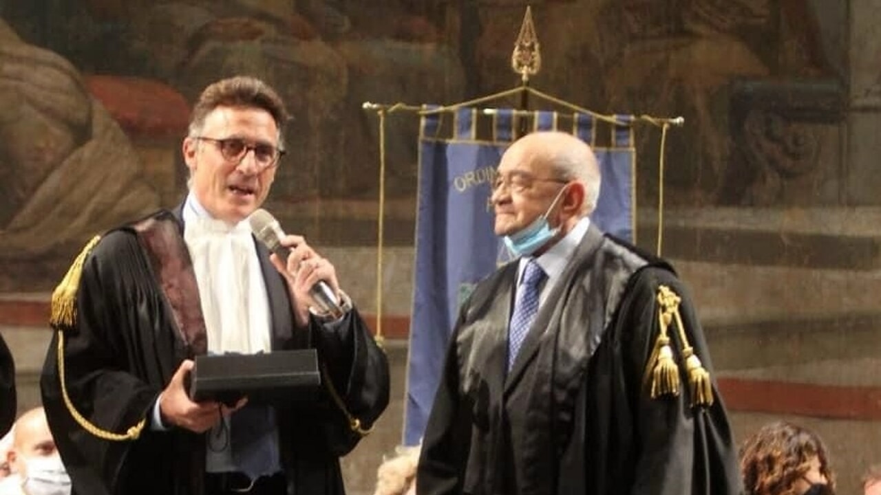 Santi Magazzù premiato Toga d'Oro