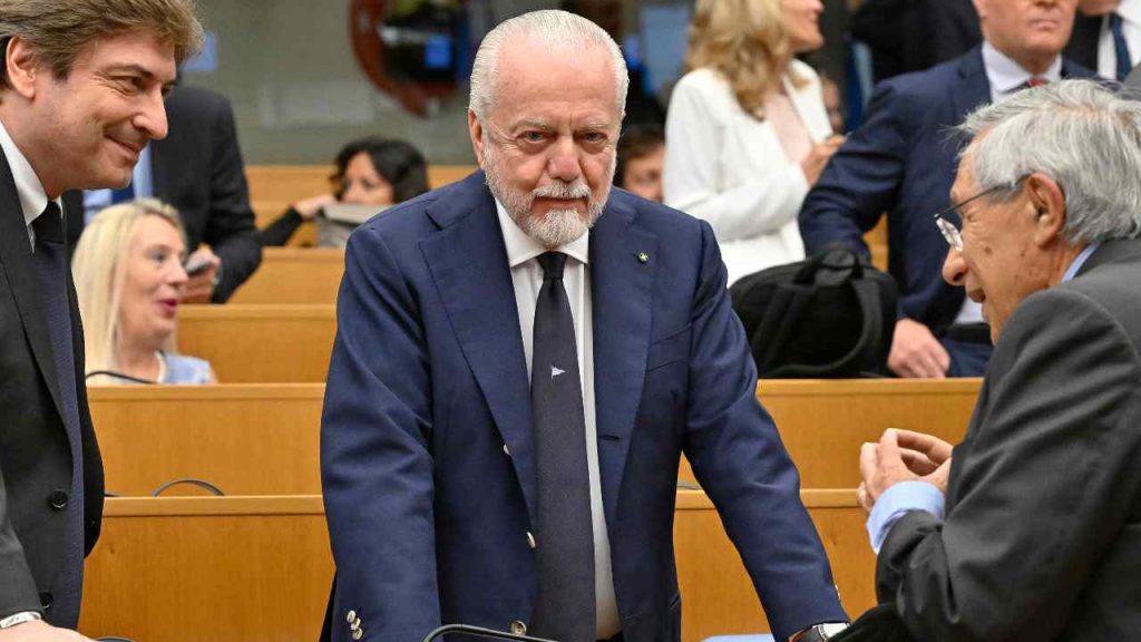 Aurelio De Laurentiis - ANSA Foto - Ilovepalermocalcio.com