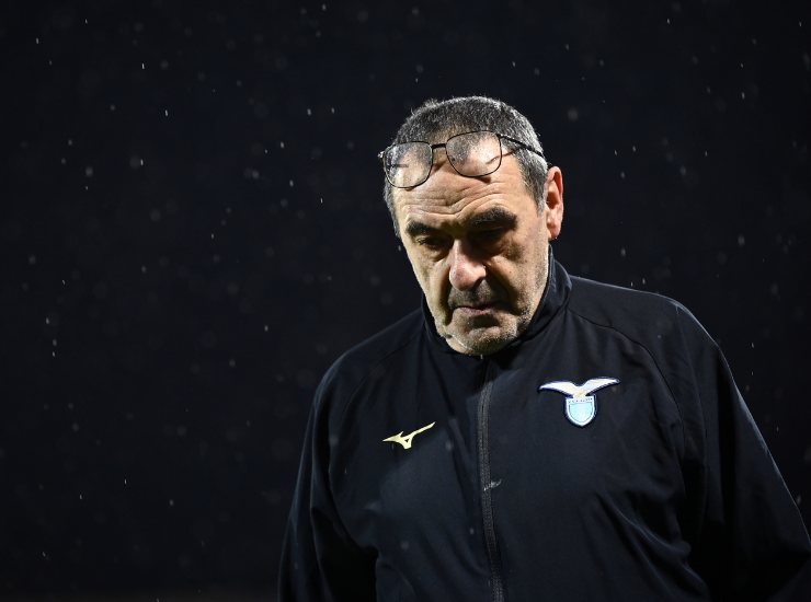 Maurizio Sarri - Lapresse - Ilovepalermocalcio.com