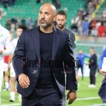 Carrarese-Entella, Calabro: «Tre punti meritati, c’è bisogno di sostanza non di bellezza»