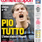 Prima pagina Corriere dello Sport: “Pio tutto”