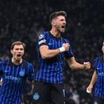 Champions League: a “San Siro” Inter sotto 2-1 contro l’Arsenal. Napoli avanti 1-0 sul Copenhagen dopo i primi 45. I risultati parziali