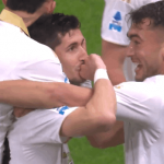 Serie A: la doppietta di Moreo non basta al Pisa, Inter in vantaggio 3-2 dopo i primi 45′