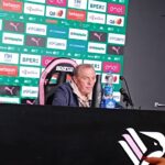 Palermo-Südtirol, Castori: «Rigore discutibile, ha condizionato la gara. Siamo usciti con dignità»