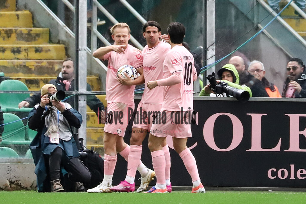 Palermo Entella 3-0 (47) Pohjanpalo ranocchia Ceccaroni