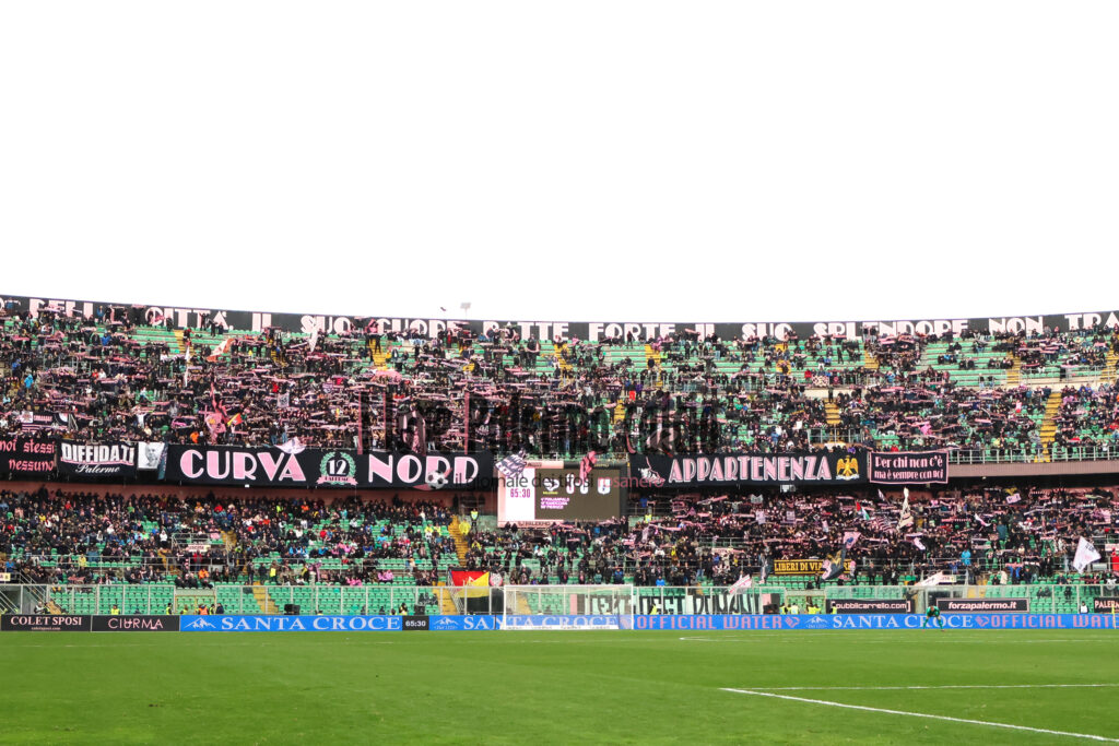 Palermo Entella 3-0 (6) tifosi curva nord