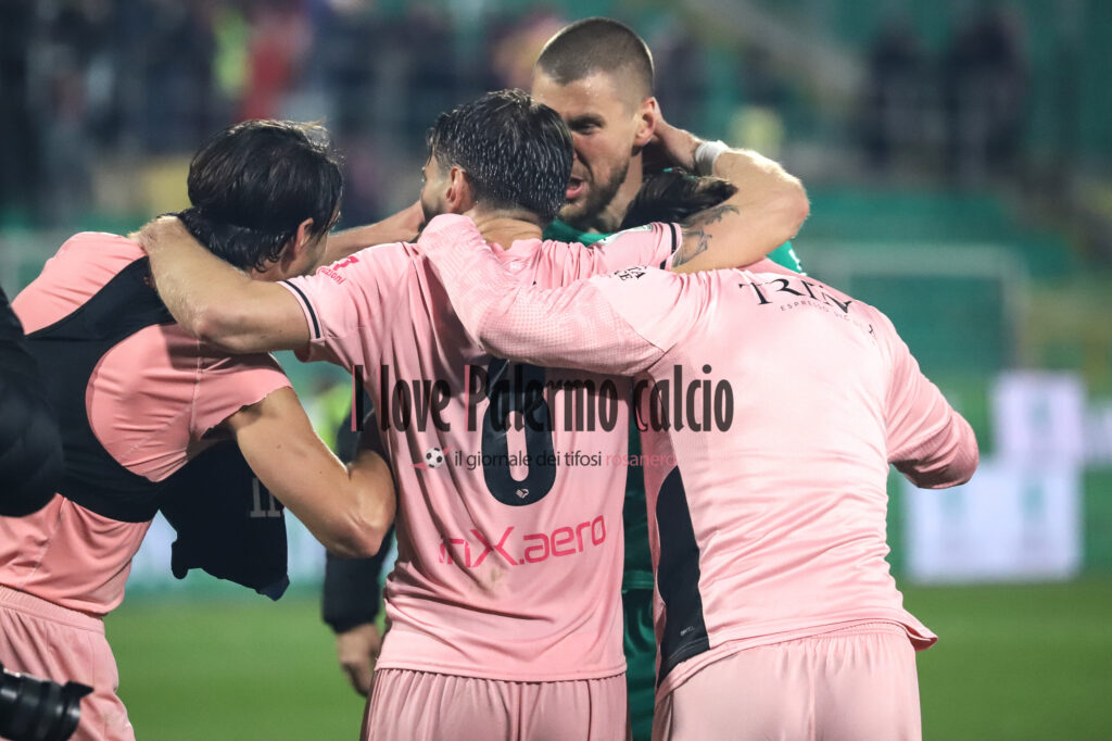 Palermo Mantova Segre Joronen esultanza