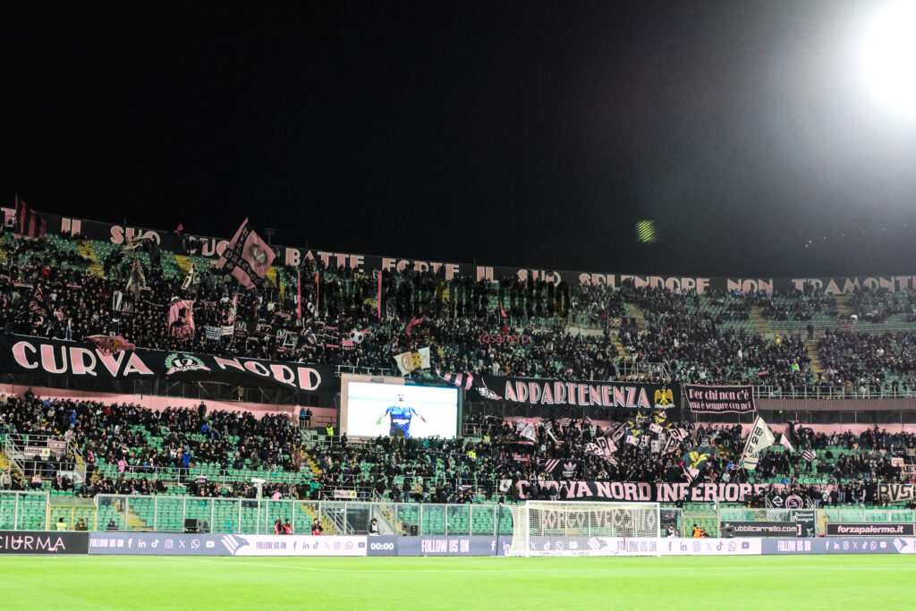 Palermo Juve Stabia 2-2 (3) tifosi curva nord